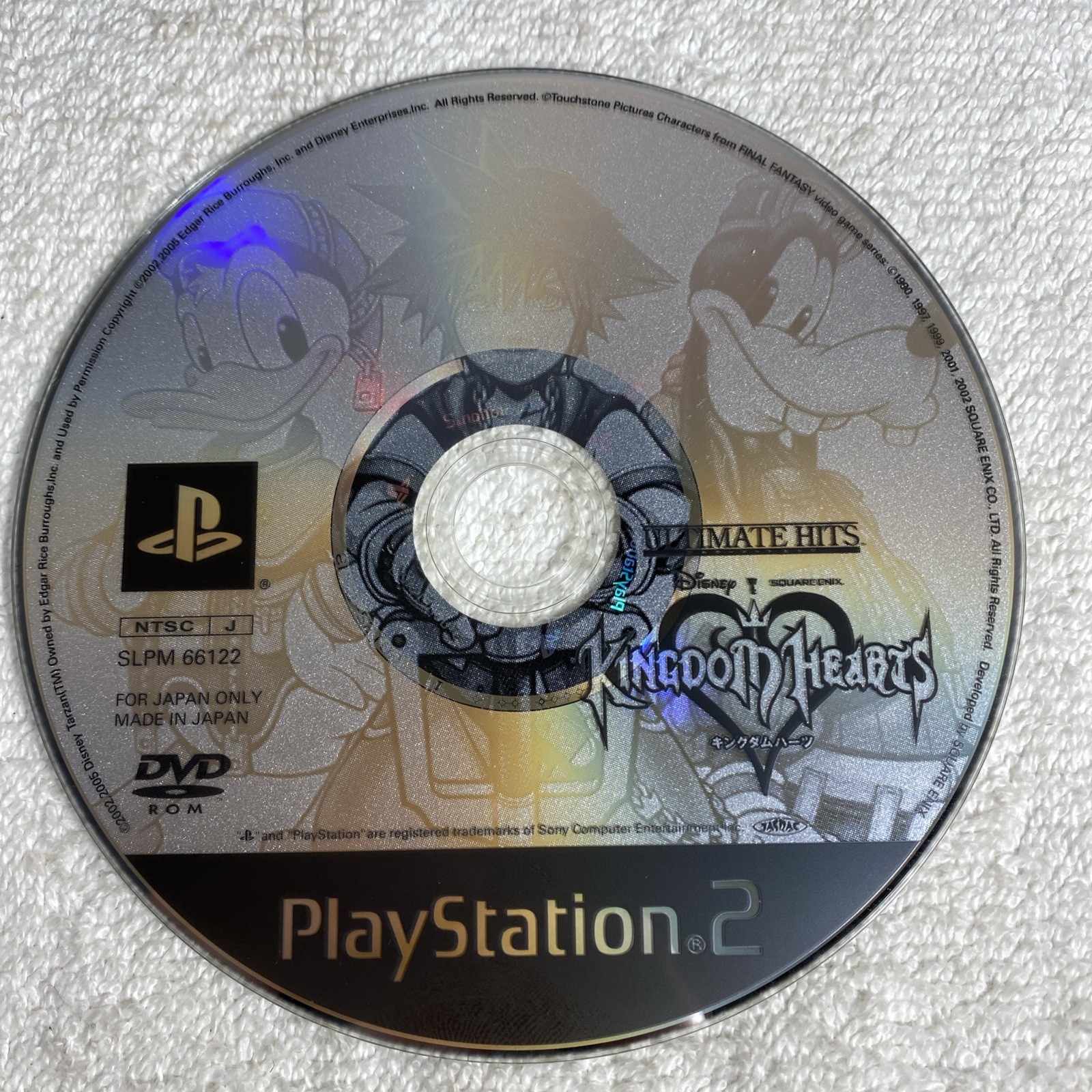 SONY PS2 Kingdom Hearts 1 With Manual NTSC-J Japan Import Region Locked