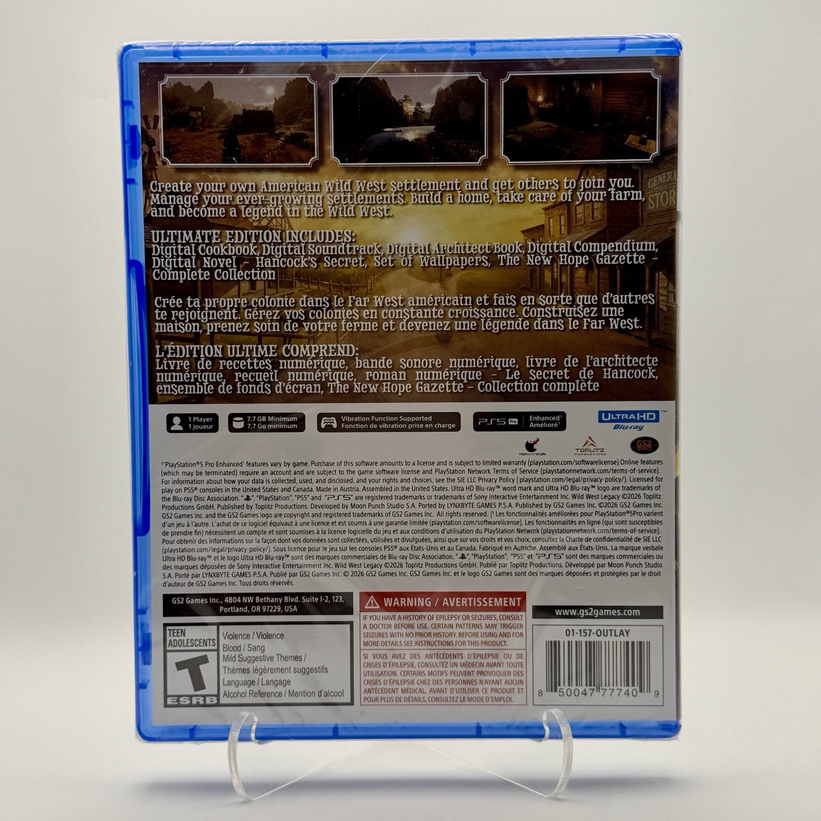 Wild West Legacy Ultimate Edition – Sony PlayStation 5 (Brand New)