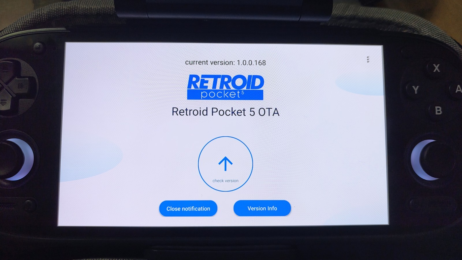 Retroid Pocket 5 Handheld Game 8gb/128gb,OLED Black + Case, Dual Screen and Grip
