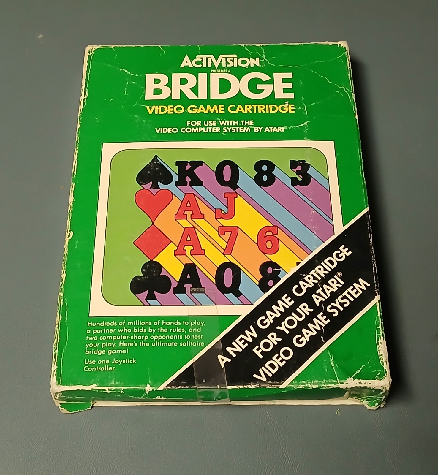 Atari 2600 Bridge By Activision Complete In Box (CIB) With Manual And More
