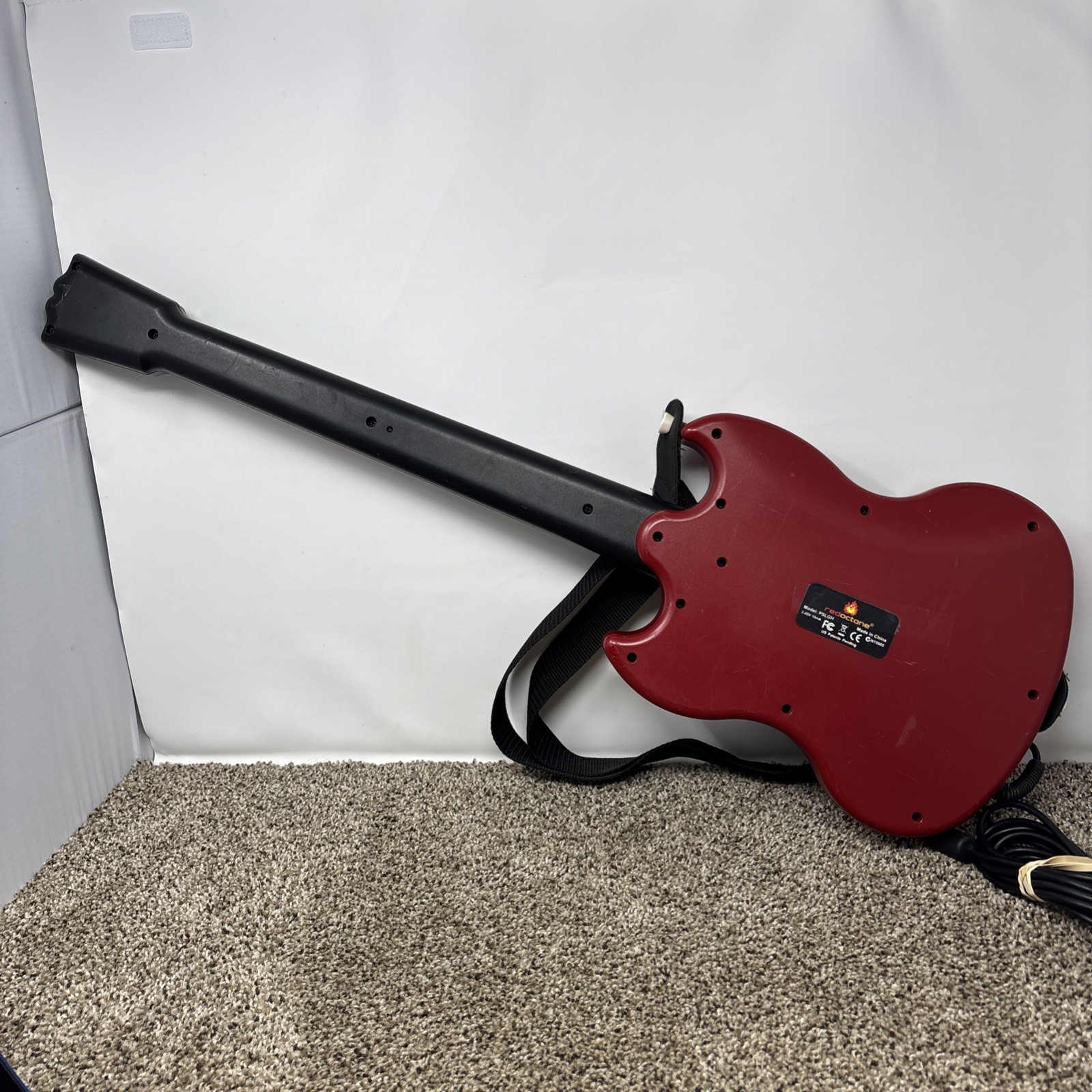 Guitar Hero RedOctane Gibson SG Wired Controller PS2 PlayStation 2 READ