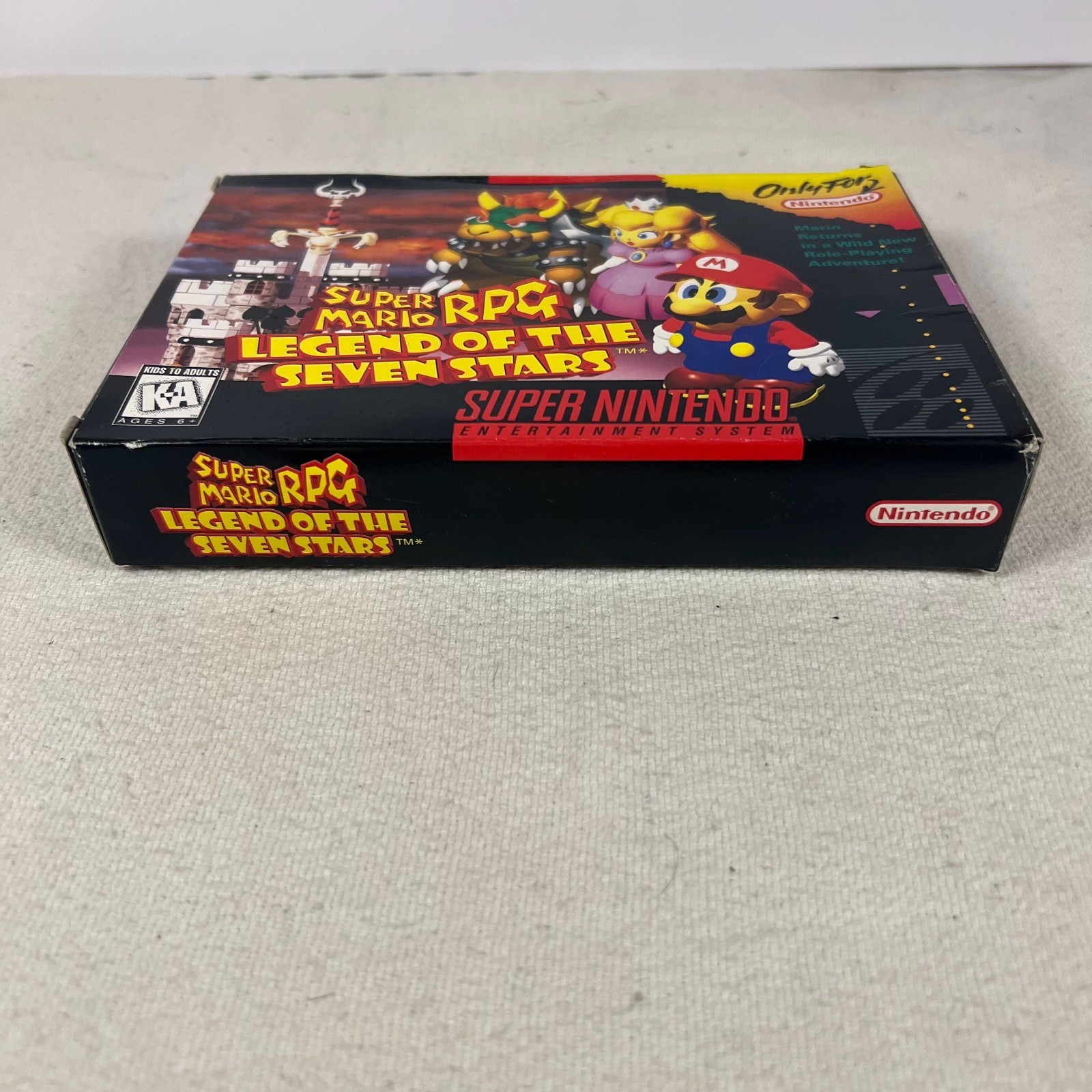 Super Mario RPG: Legend of the Seven Stars Nintendo SNES 1996 CIB Complete