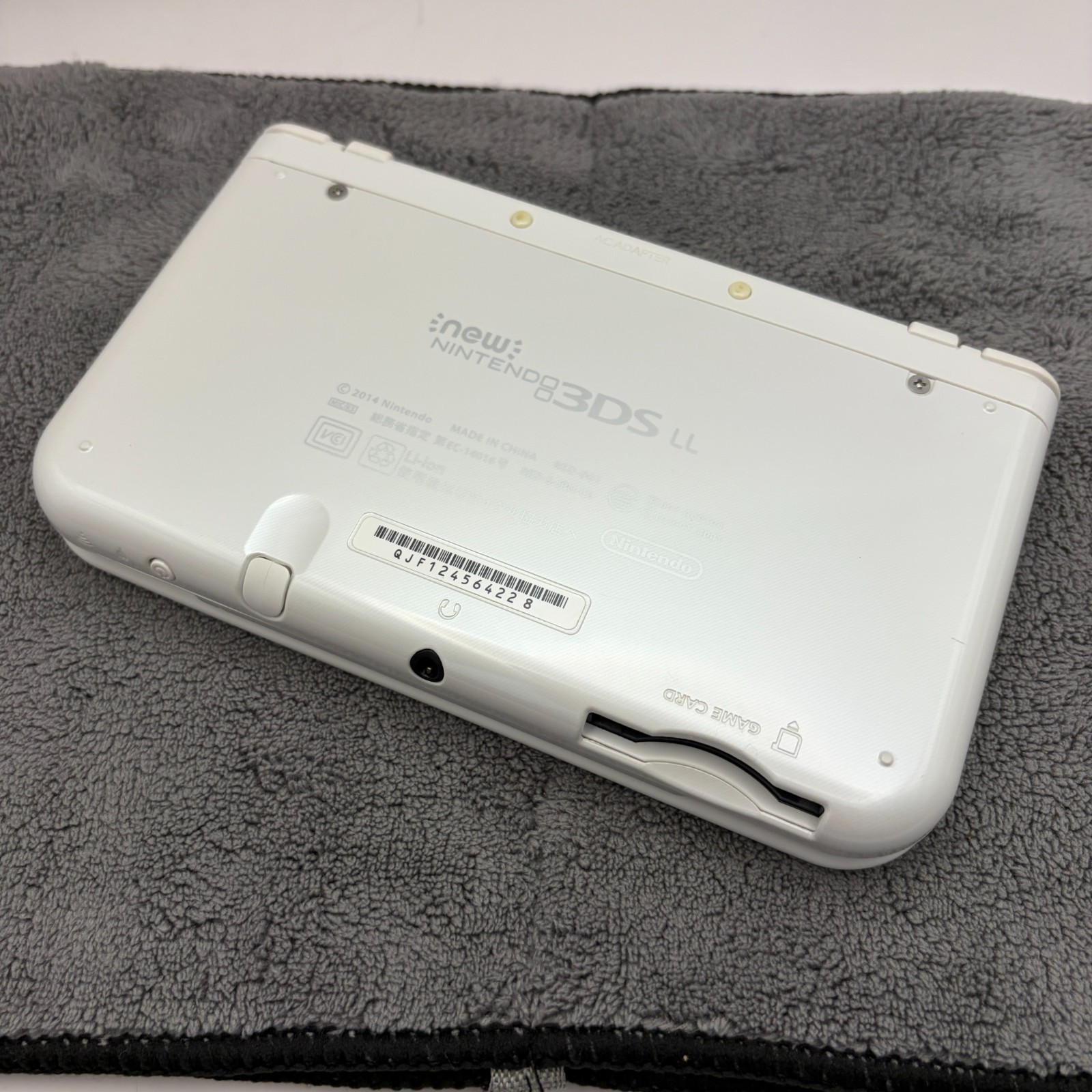 【Near Mint】TOP IPS Nintendo New 3DS LL XL Pearl White Handheld Game Console