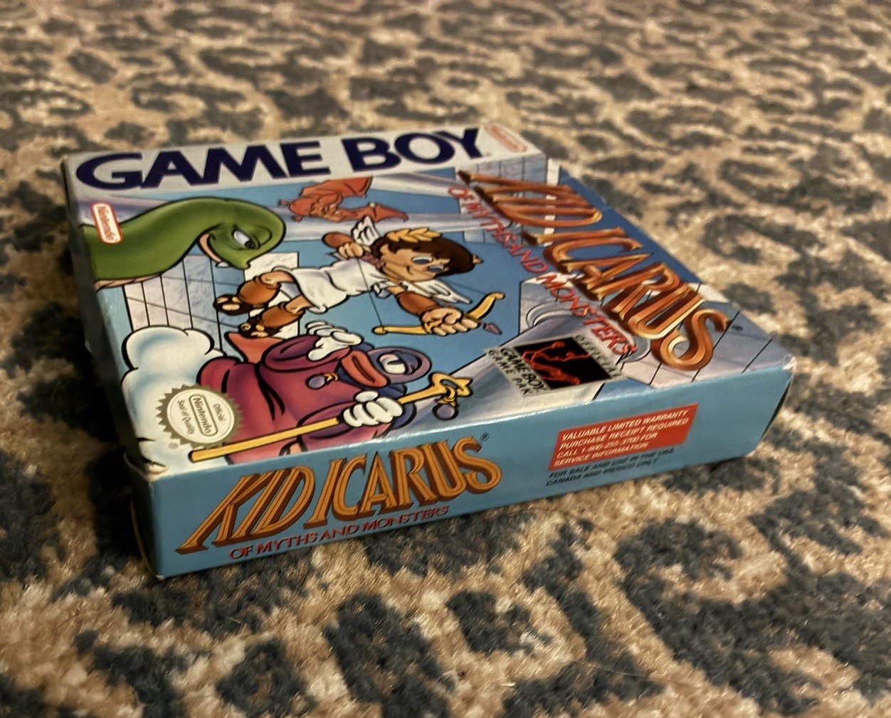 Kid Icarus Game Boy CIB+ Complete In Box Very Good W/ Posters Inserts Authentic
