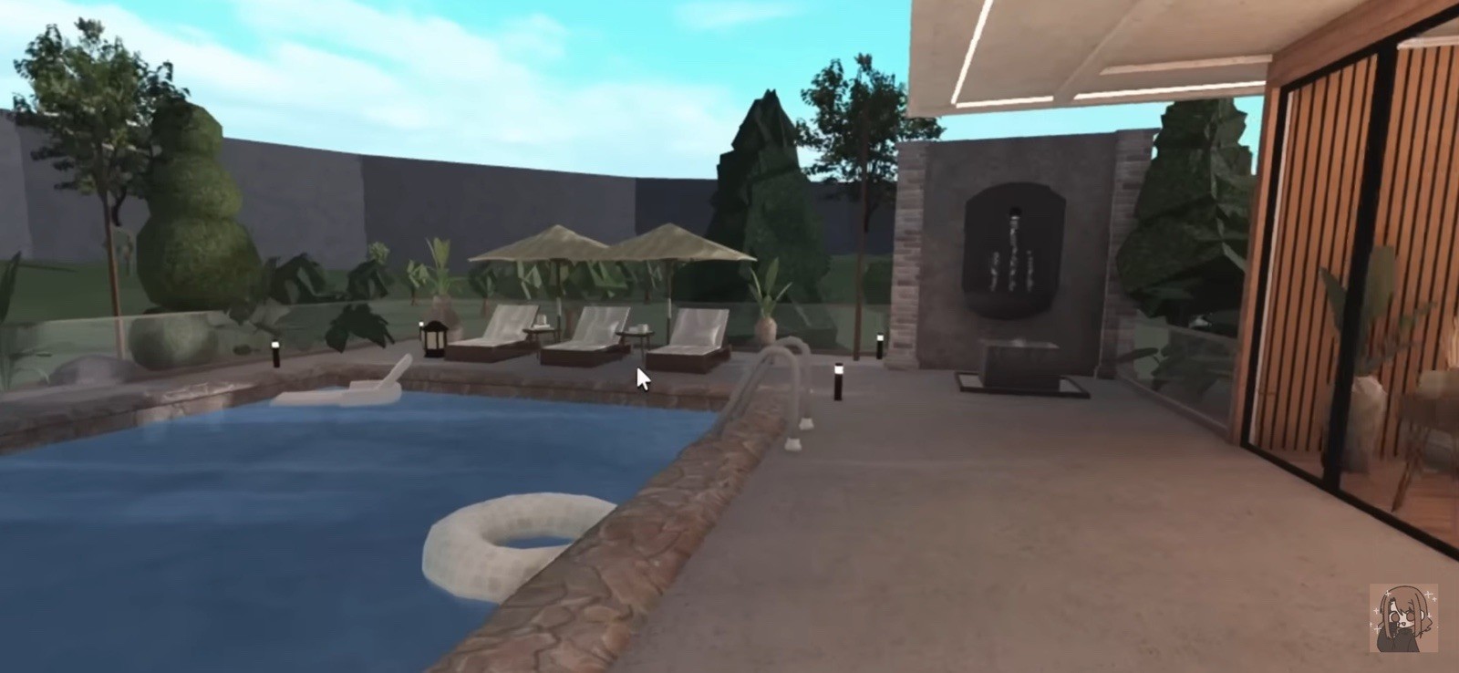 MODERN SUMMER VILLA BLOXBURG.CHECK DESCRIP.FAST BUILDER FOR AFFORDABLE PRICE