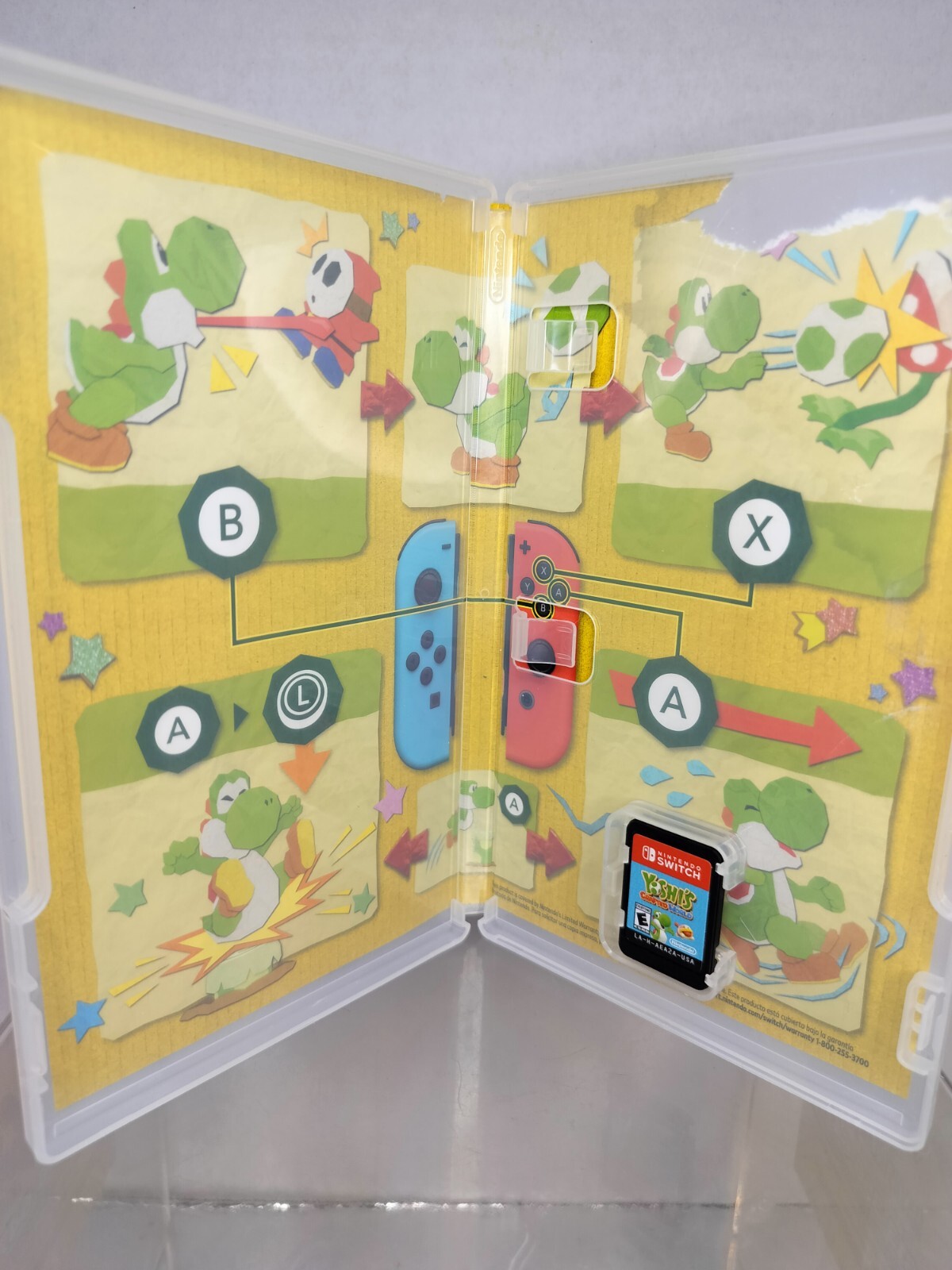 Yoshi’s Crafted World (Nintendo Switch, 2019) AS-IS