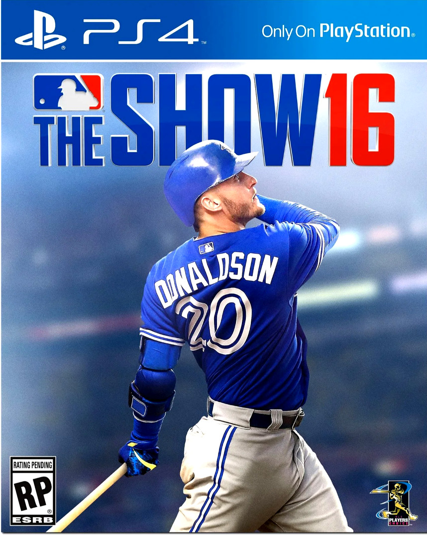MLB 16: The Show (PS4, Sony Playstation 4)*DISC ONLY* NO CASE NO TRACKING