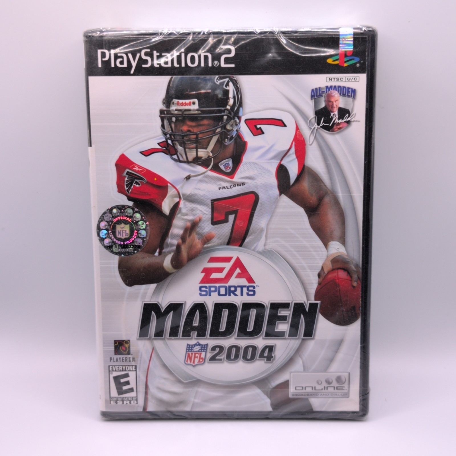 Madden NFL 2004 SEALED (Sony PlayStation 2, 2003) Ripped Corner Hang Tag