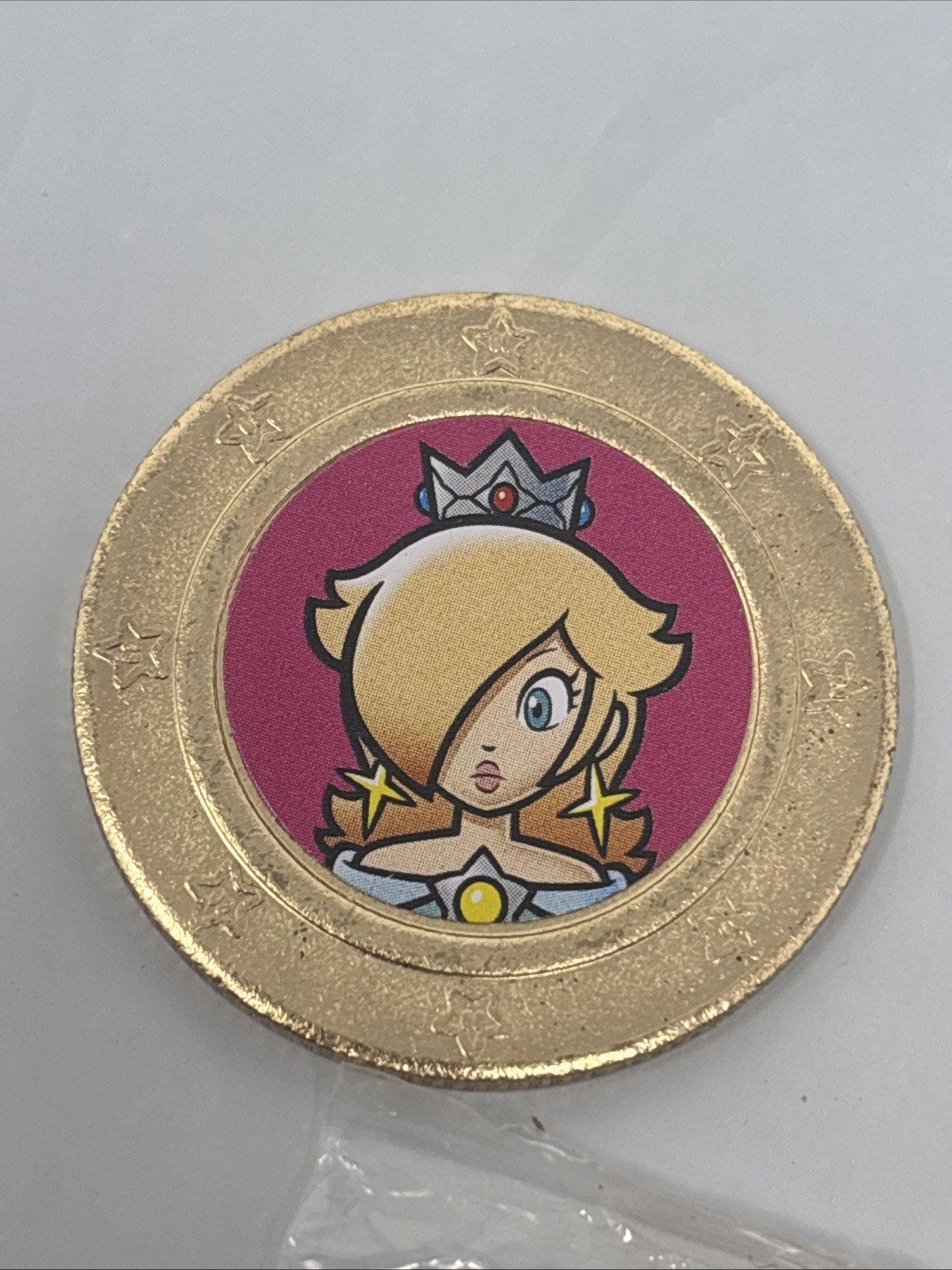 Lot Of 6 Super Mario Frankford Candy Wonderball Coins