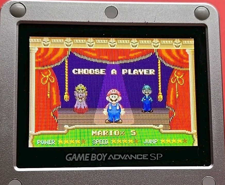 GBA Super Mario Advance Nintendo Game Boy Advance Authentic Saves