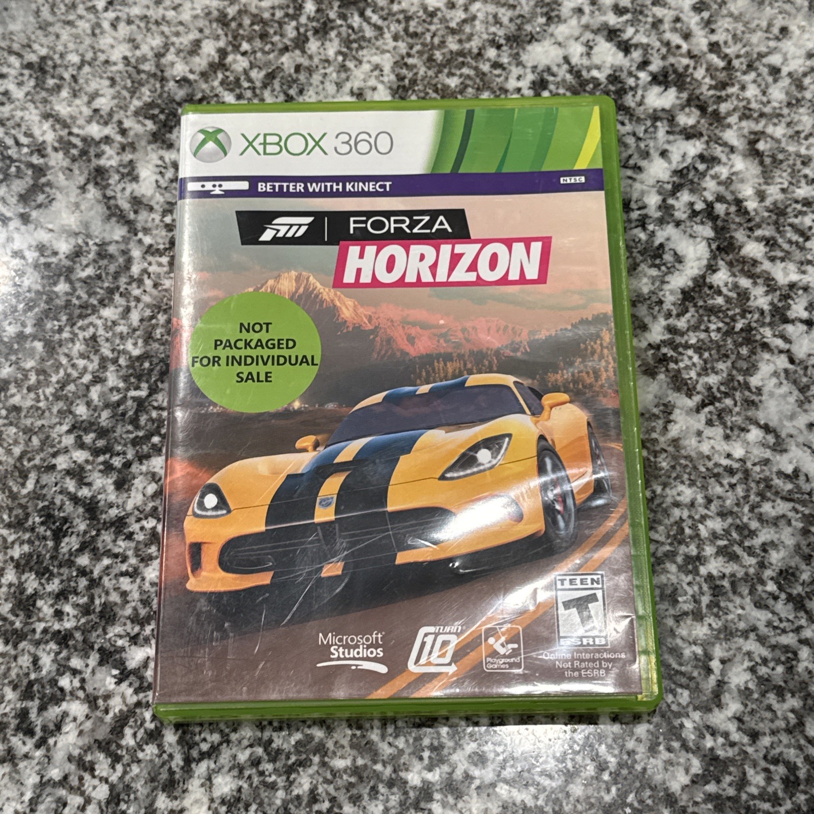 Forza Horizon (Microsoft Xbox 360) Tested Working In Good Preowned Condition