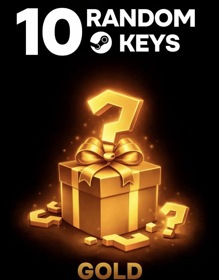 10 Random Steam Keys Region-free Fast Email delivery