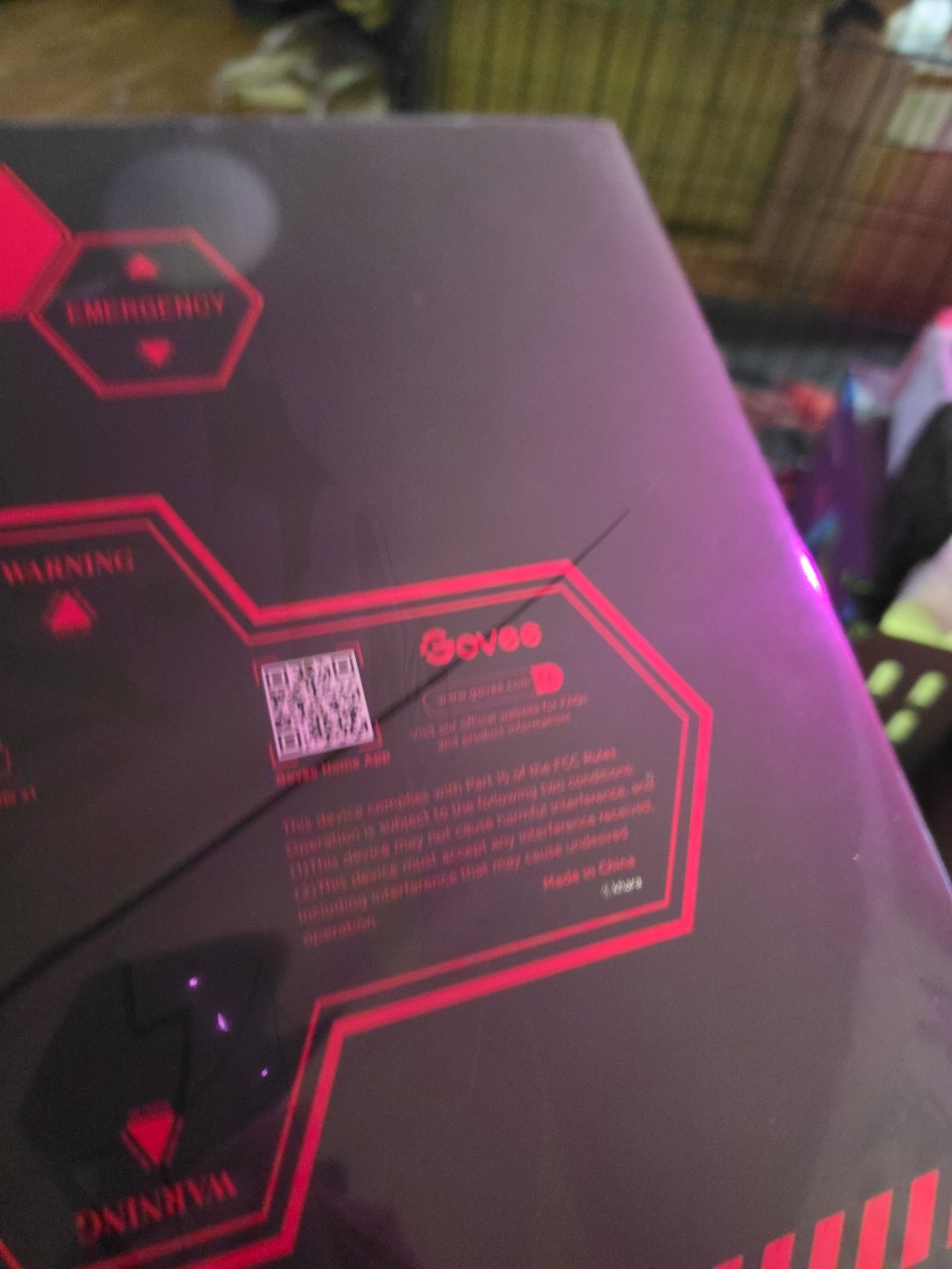 Govee x Evangelion Gaming Wall Light RGBIC Light Bars – Sealed -Limited Edition