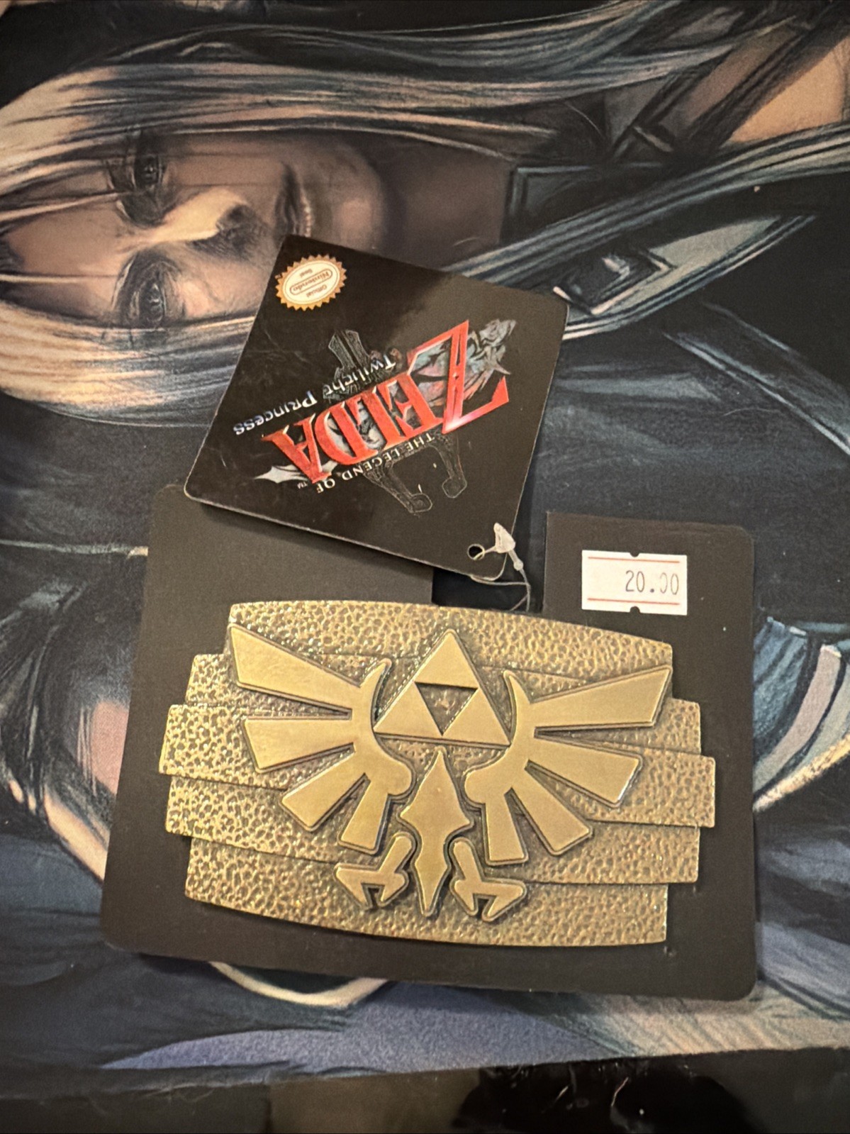 Legend of Zelda Metal Triforce Belt Buckle | New | Fast Shipping!