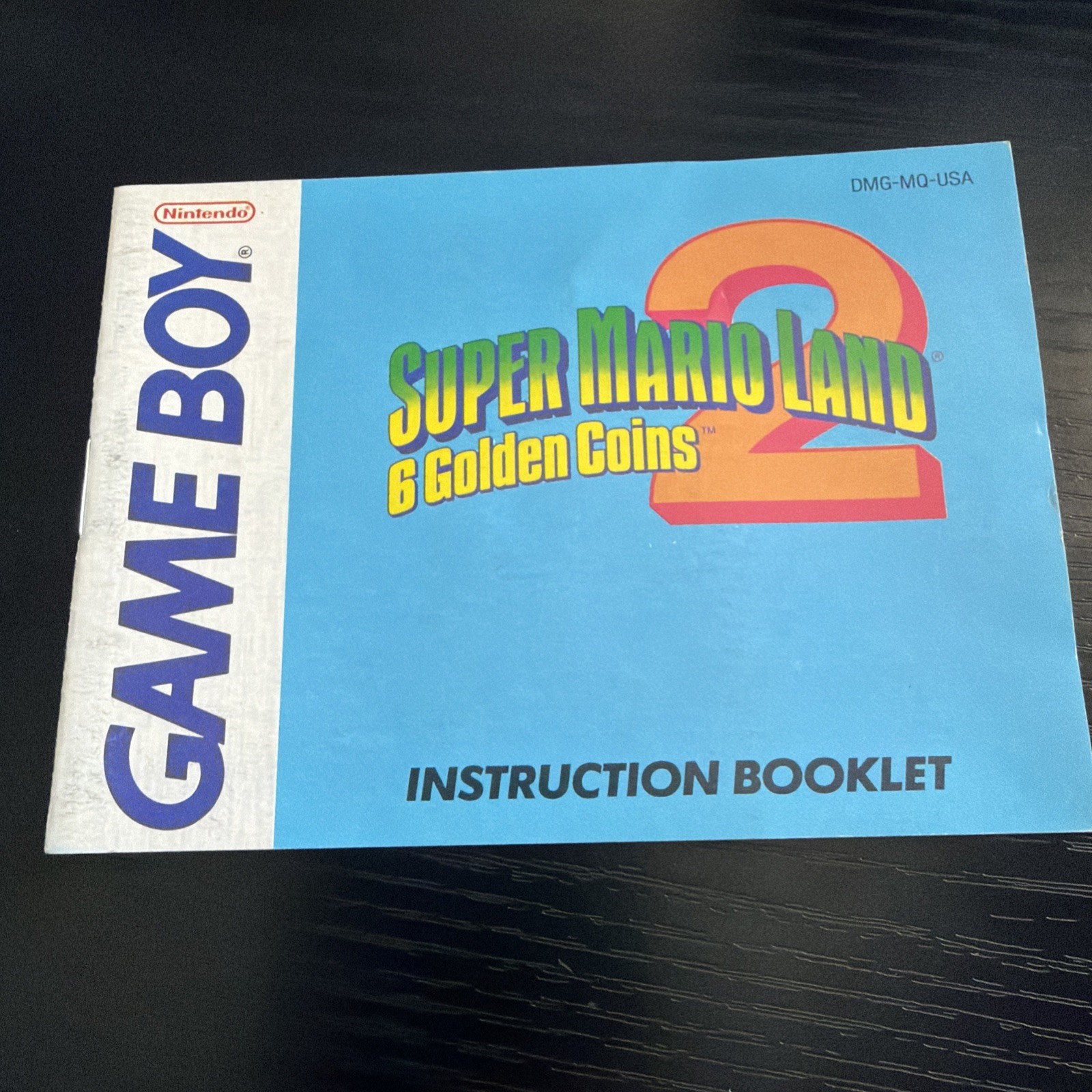 Super Mario Land 2: 6 Golden Coins (Nintendo Game Boy) Authentic with manual