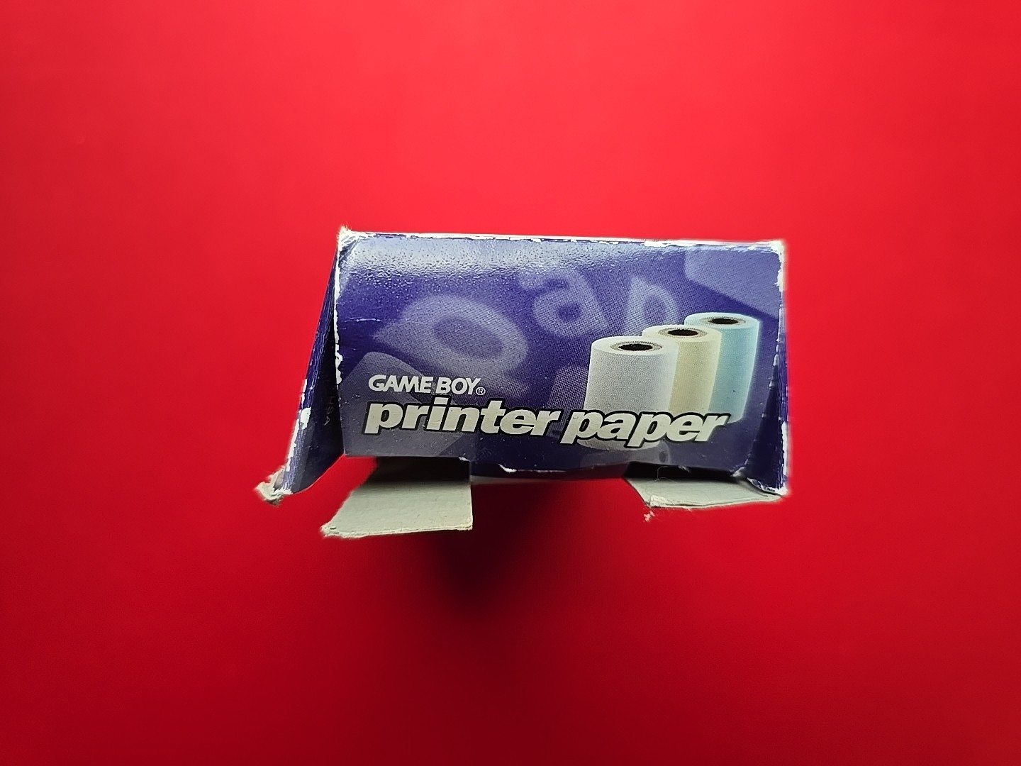 Nintendo Game Boy Printer Paper 3 Factory Sealed Rolls In Original Box 1998