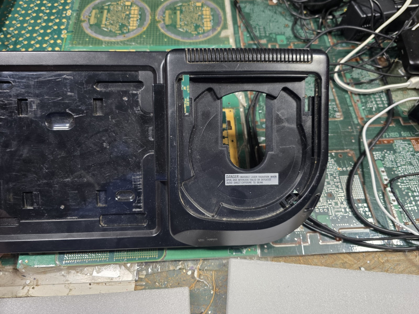SEGA CD **MK-4102 ONLY** EXACT TOP COVER-EMPTY-INTACT-JUST OK-READ ALL