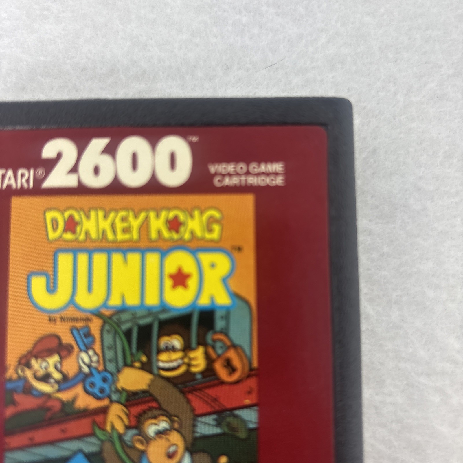 Donkey Kong Junior – Atari 2600 – Red Label – Cartridge Only – Tested Working