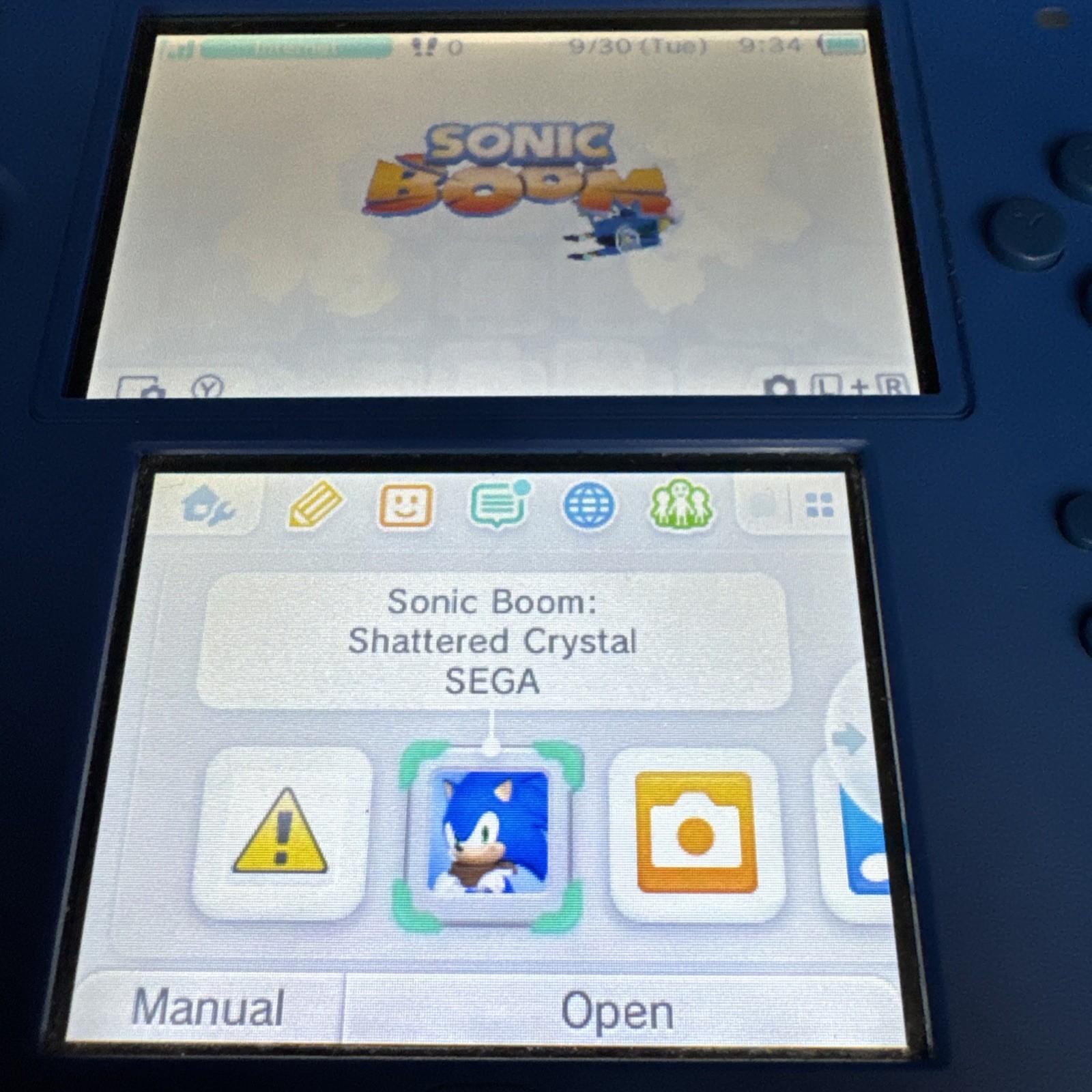 Sonic Boom: Shattered Crystal (Nintendo 3DS, 2014) Cartridge Only/Authentic