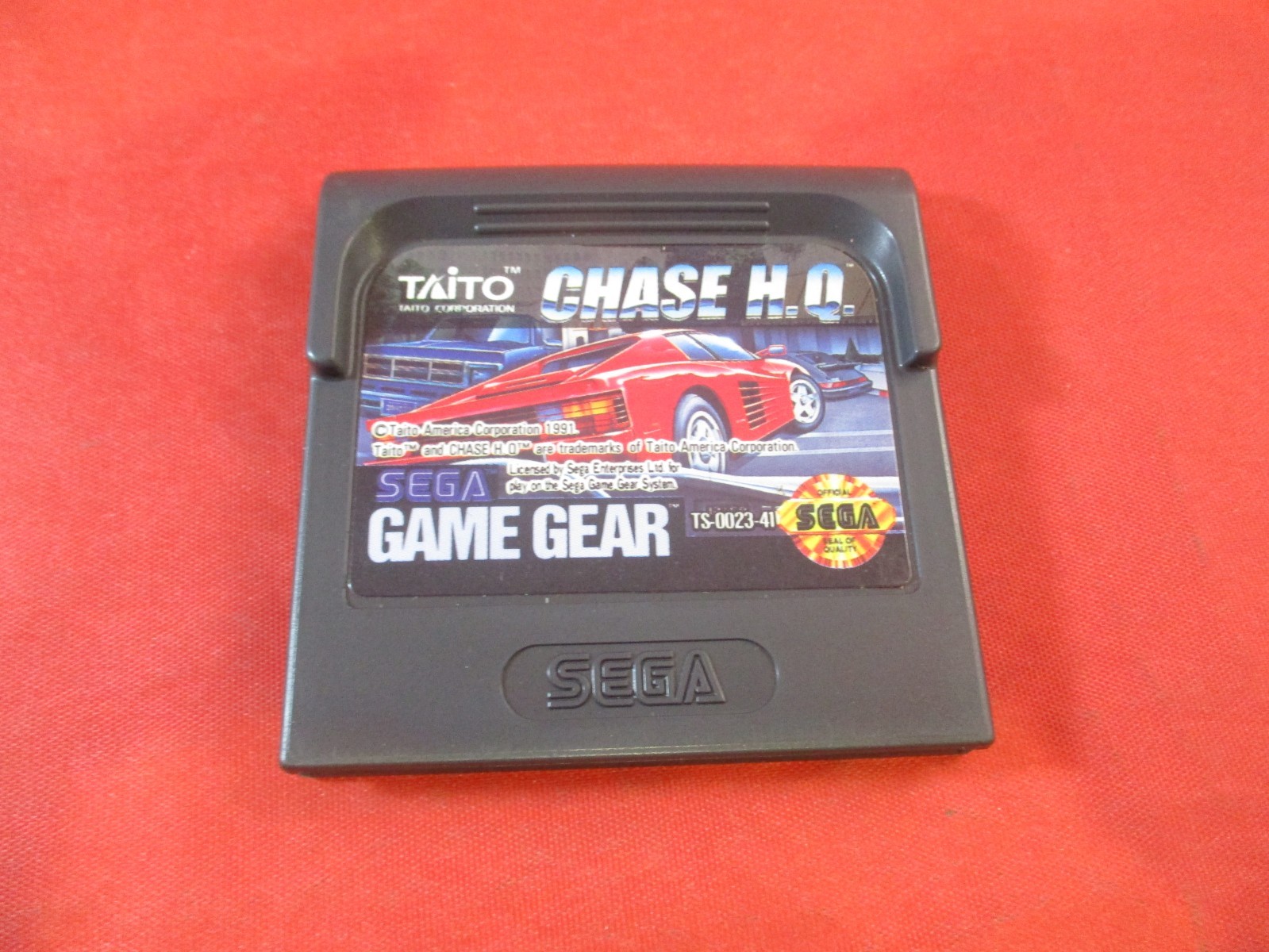 Chase H.Q. (Sega Game Gear) game WORKS! Chase HQ