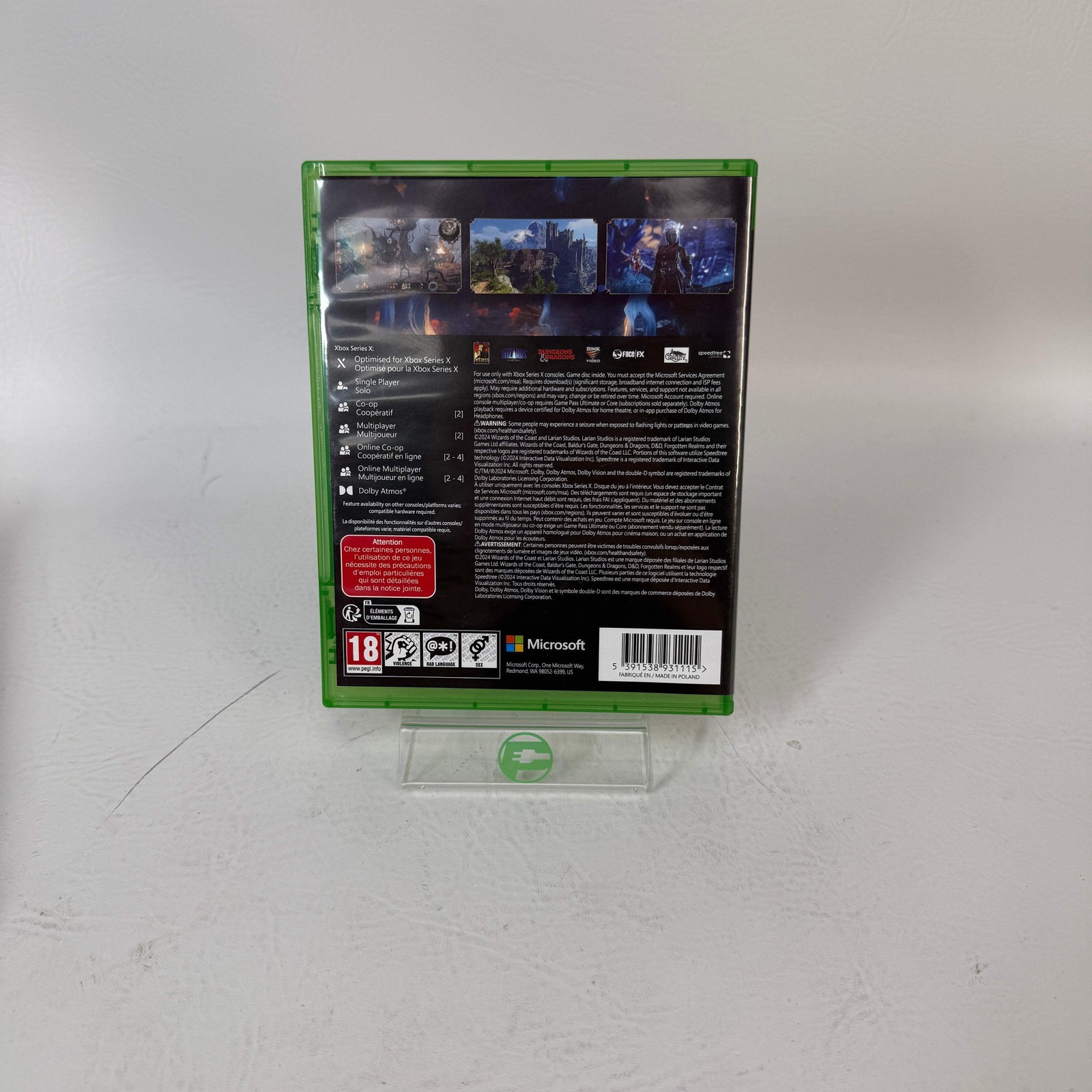Baldur’s Gate III Deluxe Edition (Microsoft Xbox Series X, 2023)