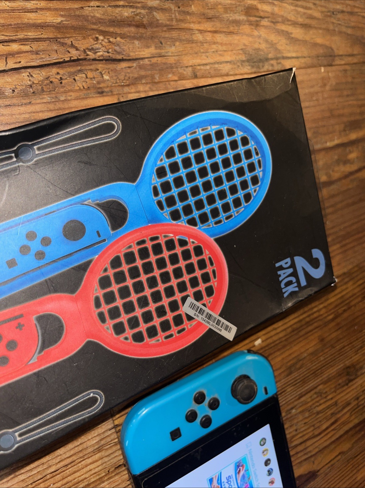 Nintendo Switch 32GB System – Red & Blue Bundle – Switch Sports Game Zelda Dock