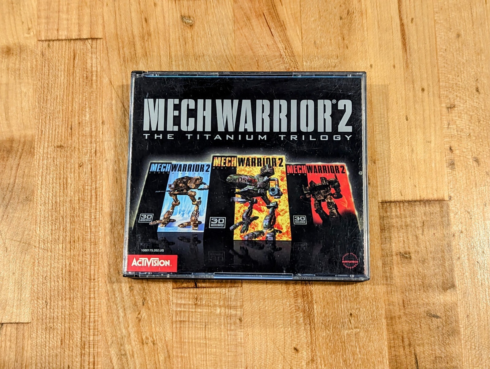 MechWarrior 2 Titanium Trilogy Edition ACTIVISION PC Missing Disk 2 Untested