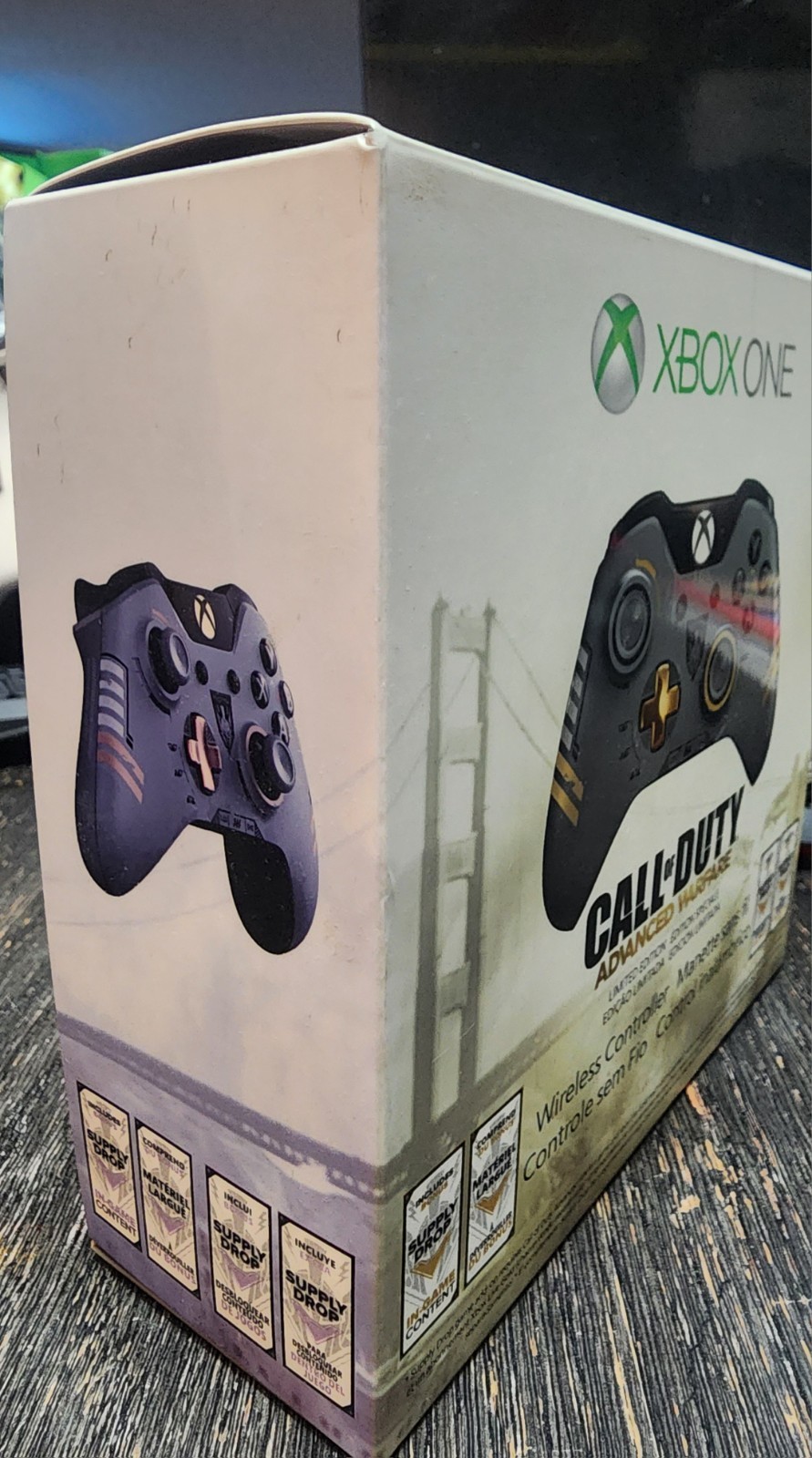 Microsoft Xbox One Limited Edition Call of Duty Advanced Warfare Controller 1537
