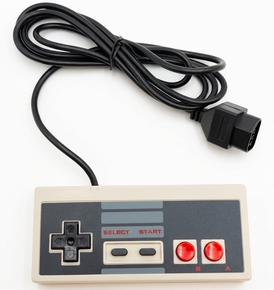 Replacement Controller For NES-004 Original Nintendo NES Console, Us Supplier