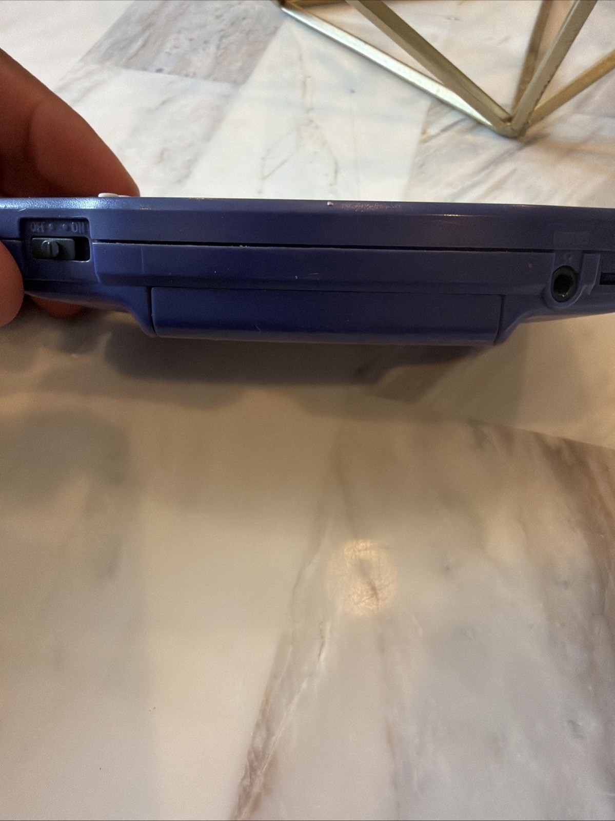 Nintendo Game Boy Advance Console (Indigo Purple AGB-001) Tested Working