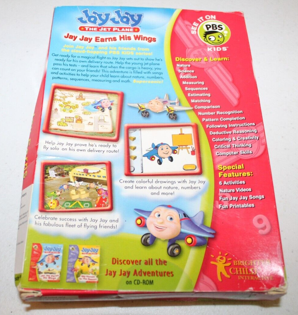 Jay Jay The Jet Plane – Jay Jay Earns His Wings (PC) We Combine Shipping