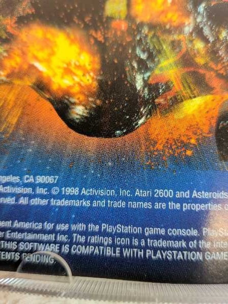 Activision Classics 30 Games Atari 2600 Collection Playstation PS1 Disc Manual