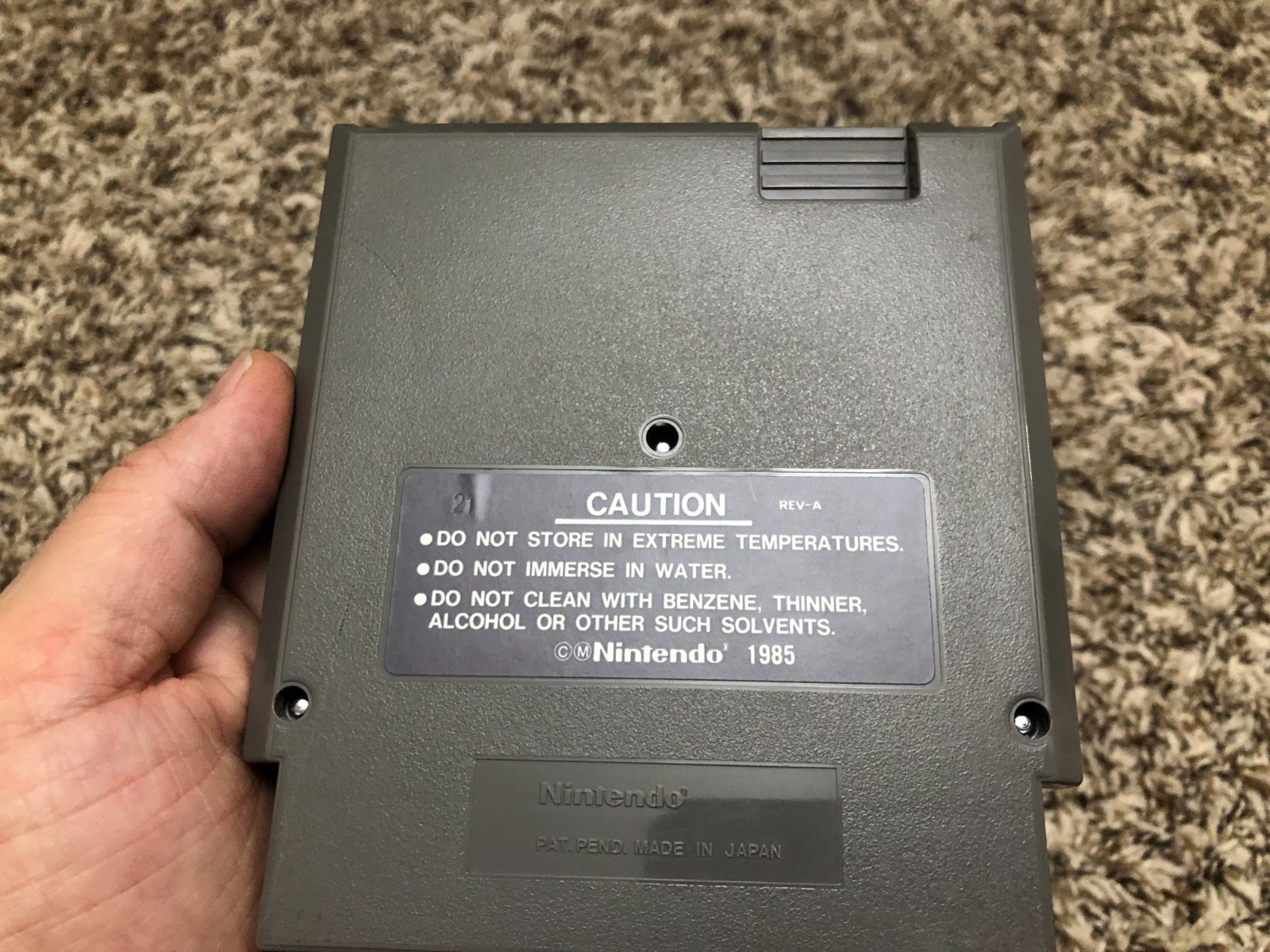 Total Recall (Nintendo Entertainment System, 1990) Original Game & Manual Tested