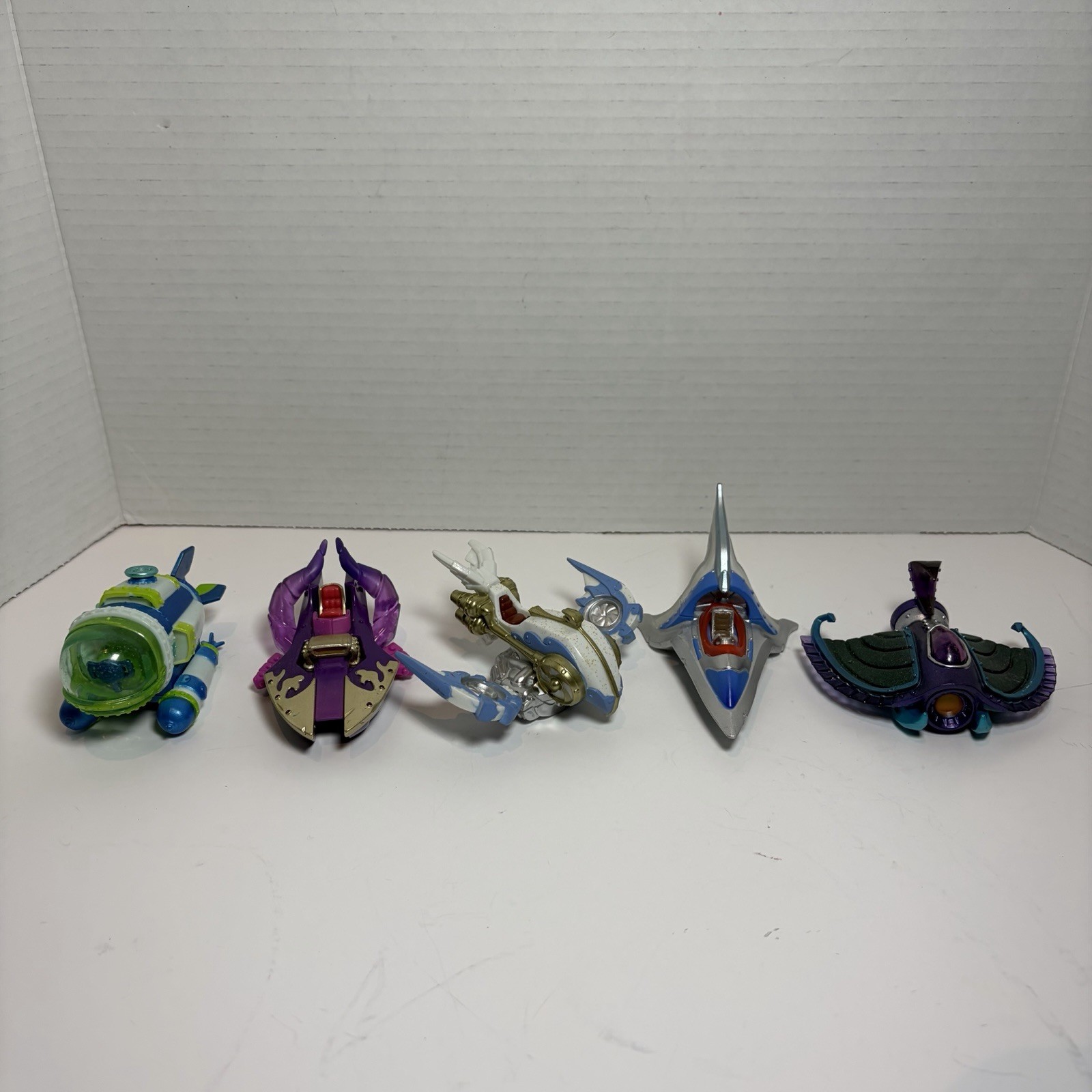 Skylanders Superchargers Vehicles Jet Stream Splatter Splasher Lot Of 5