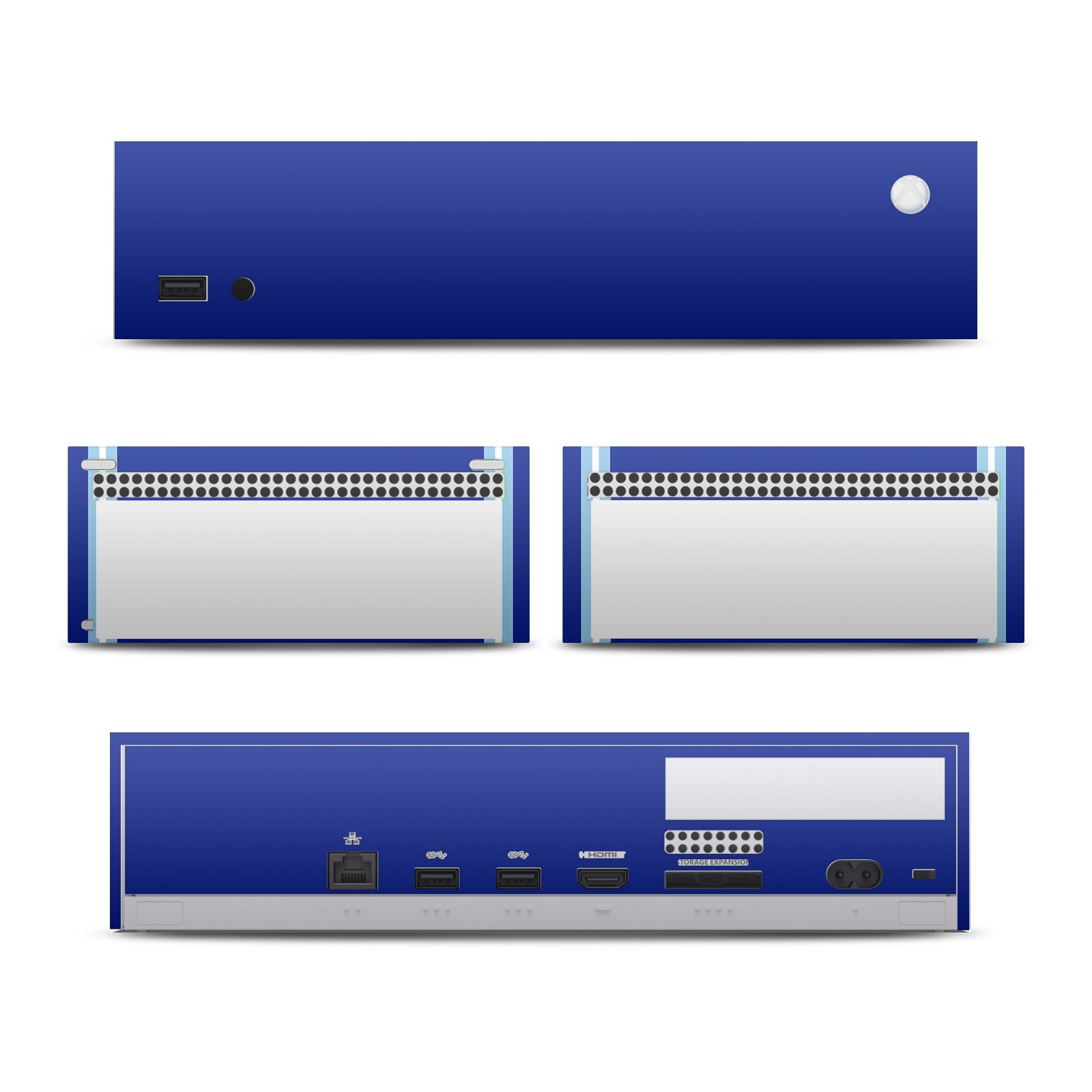 ARGENTINA FOOTBALL TEAM 2024/25 CREST KIT VINYL SKIN FOR XBOX SERIES S CONSOLE
