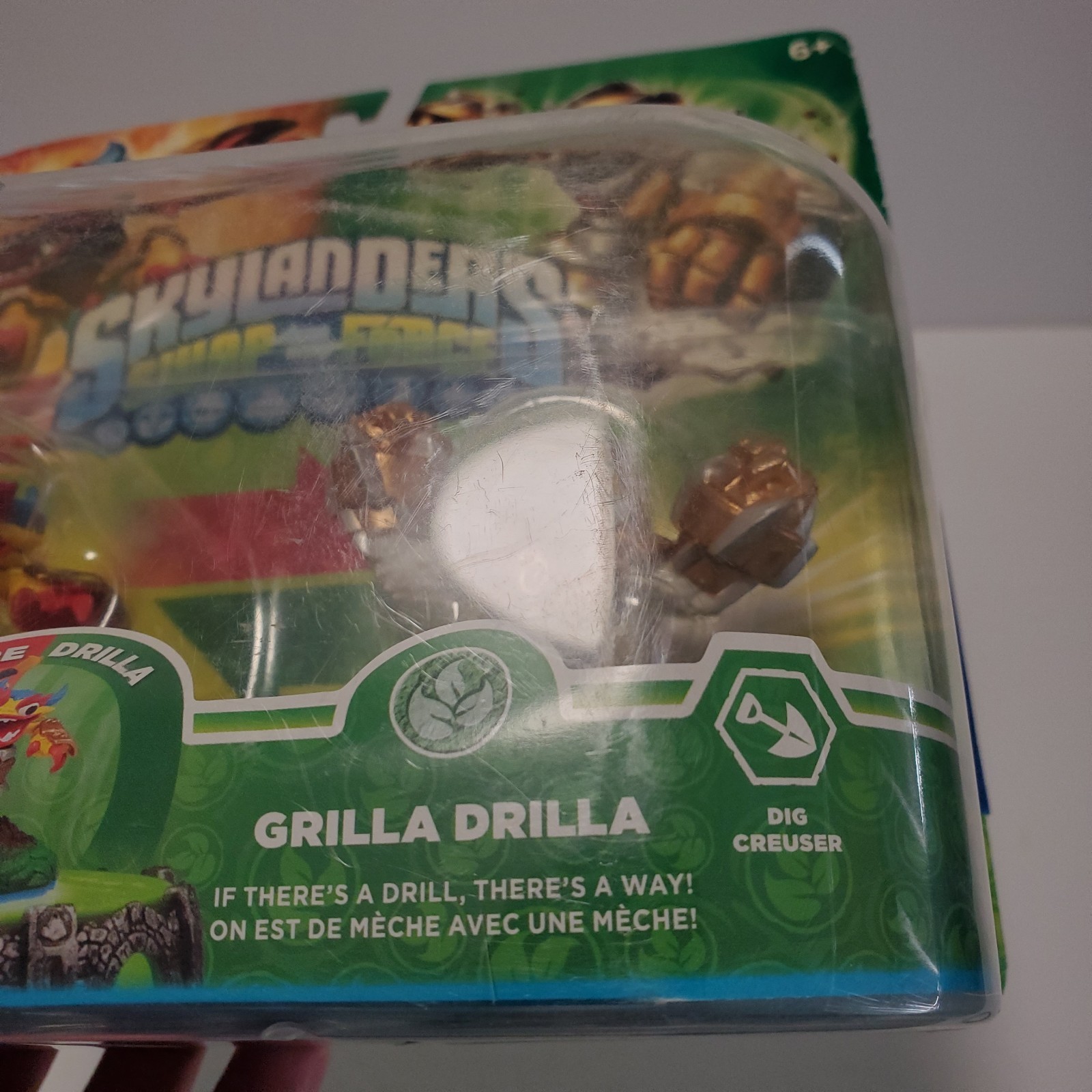 Skylanders Swap Force – Fire Kraken & Grilla Drilla Complete In Box READ DESCRIP
