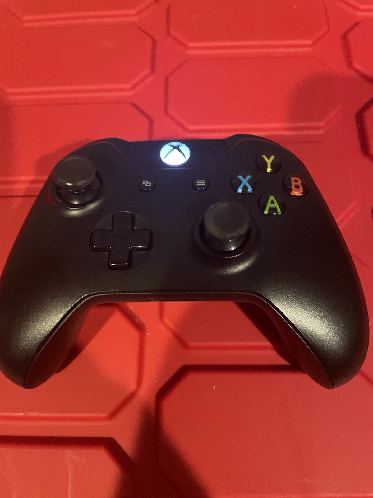 Microsoft Xbox One Wireless Controller Black Model 1537 – Tested Working – Used