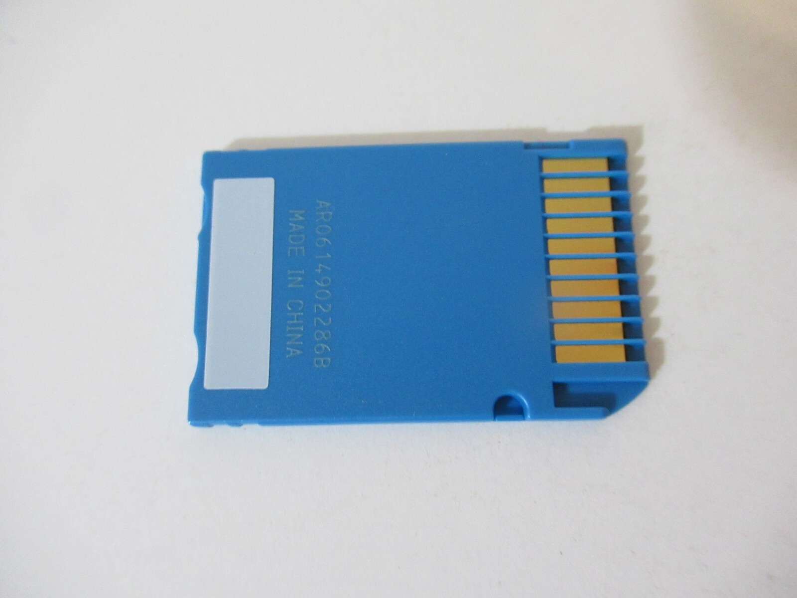 256MB SANDISK MEMORY STICK PRO DUO CARD + Memory Stick Adaptor New Old Stock