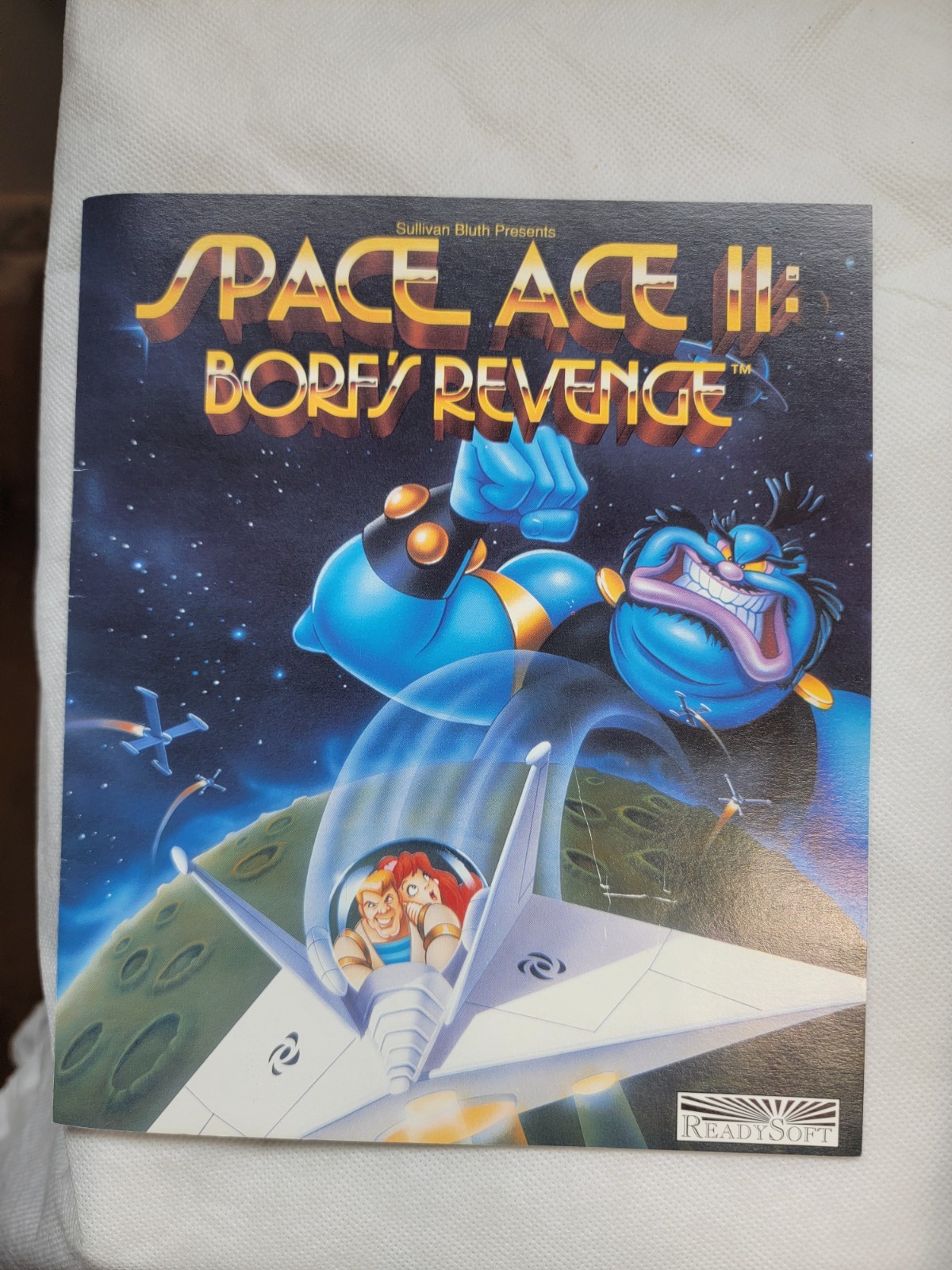 Commodore Amiga Space Ace II: Borf’s Revenge – Excellent Condition – Tested