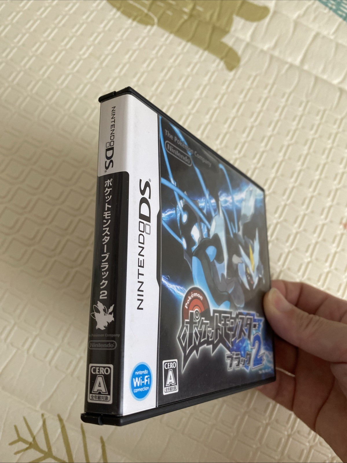 Pokemon Black 2 &White 2 Nintendo DS Japanese Version Case & Cartridge