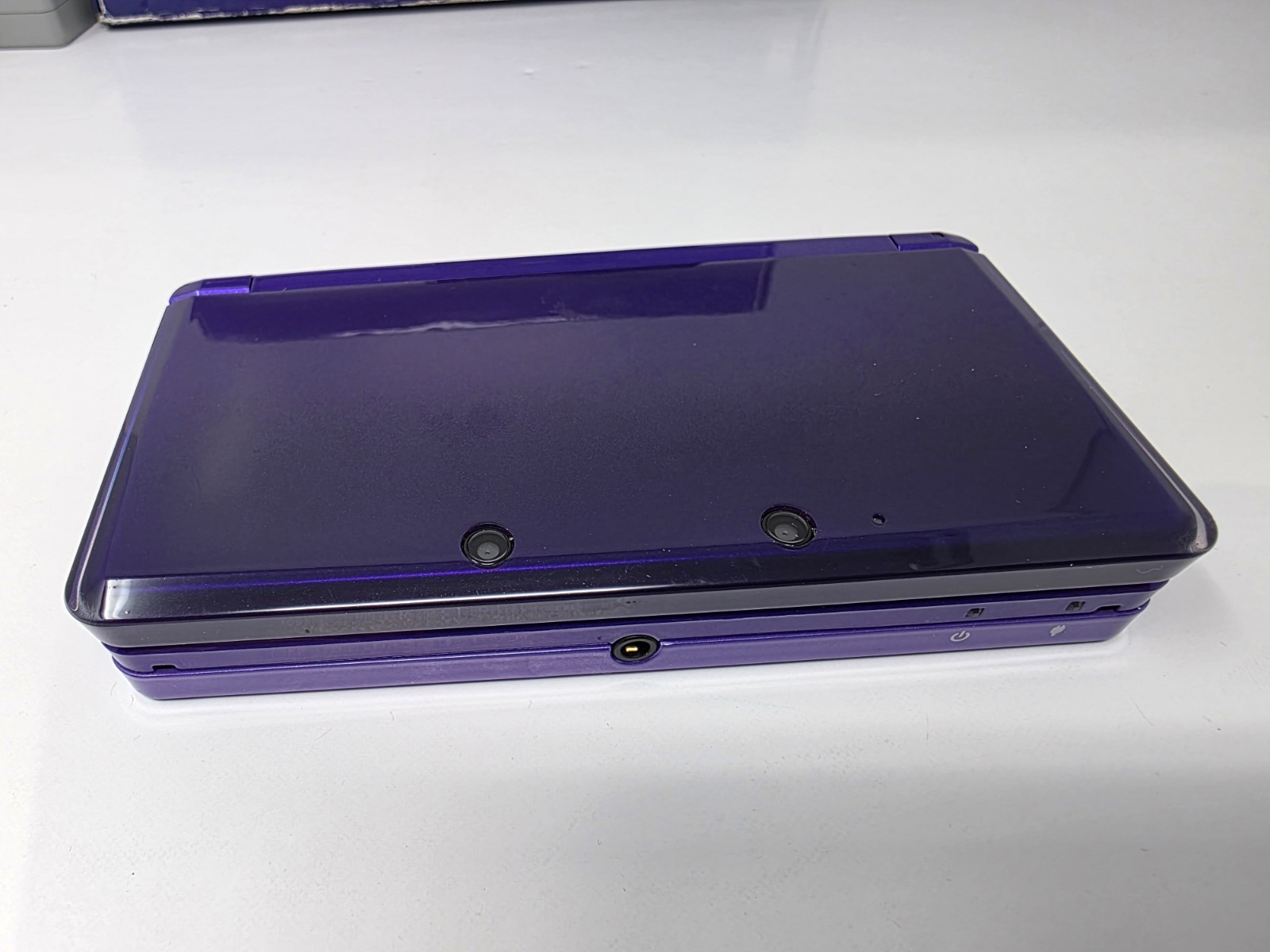 Nintendo 3DS Handheld Console Midnight Purple (Complete in Box Cib) * NTSC-USA