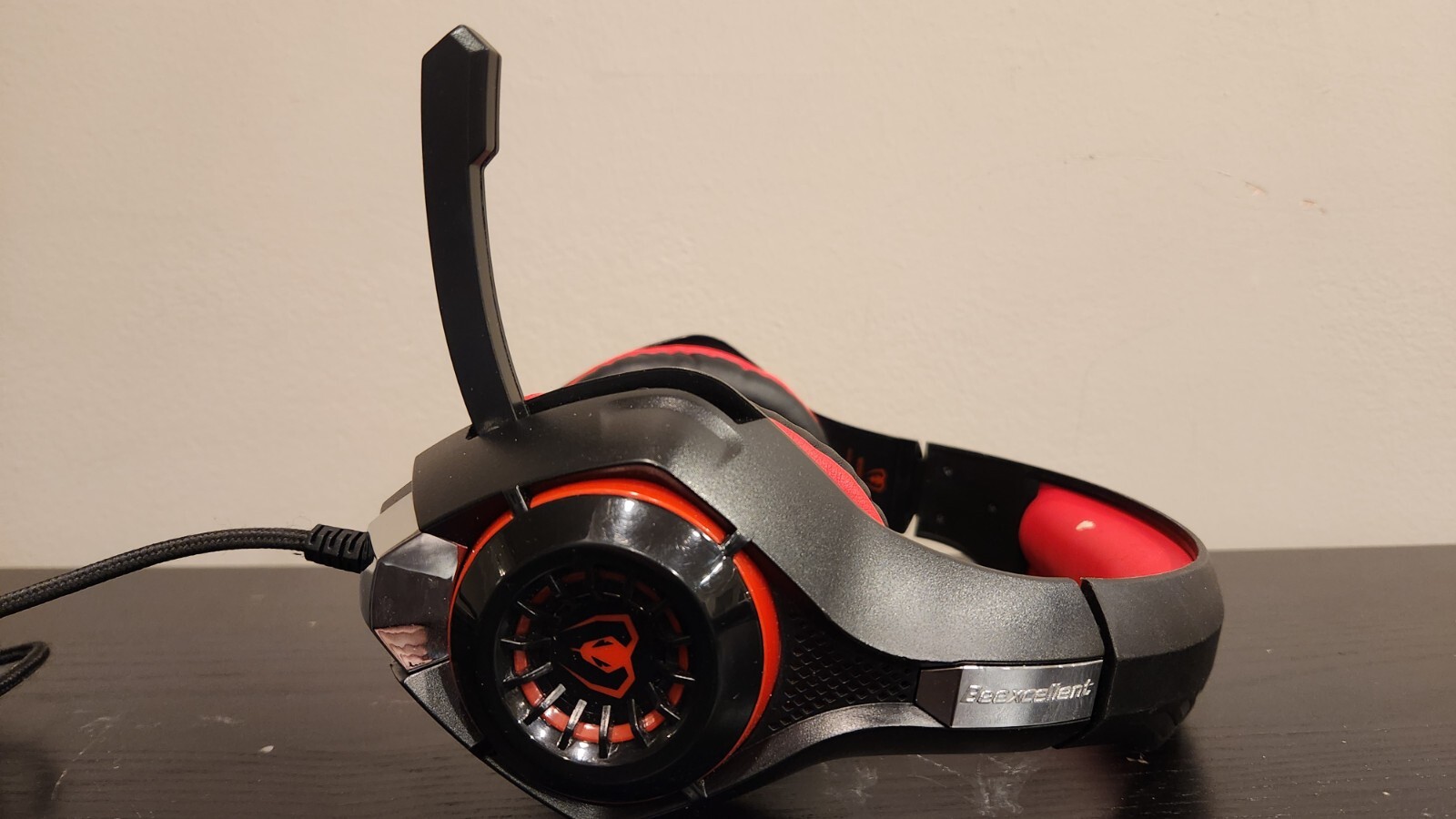 Beexcellent GM-1 Gaming Headset Surround Sound & Noise-Isolation Mic Red