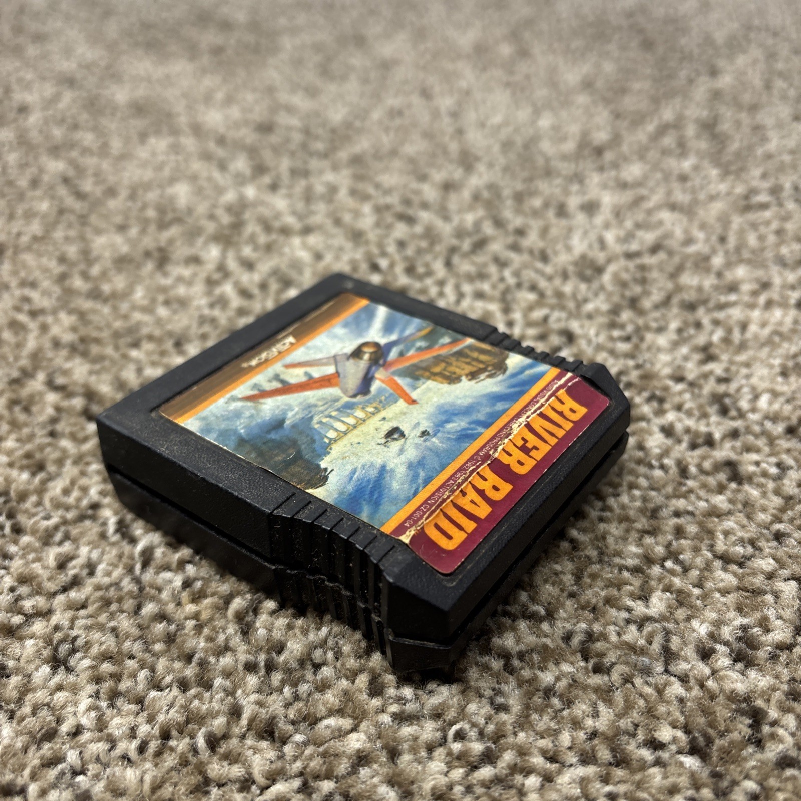 RIVER RAID Atari 400 / 800 / 1200 / XL / XE Cartridge Activision 1983 Tested VGC