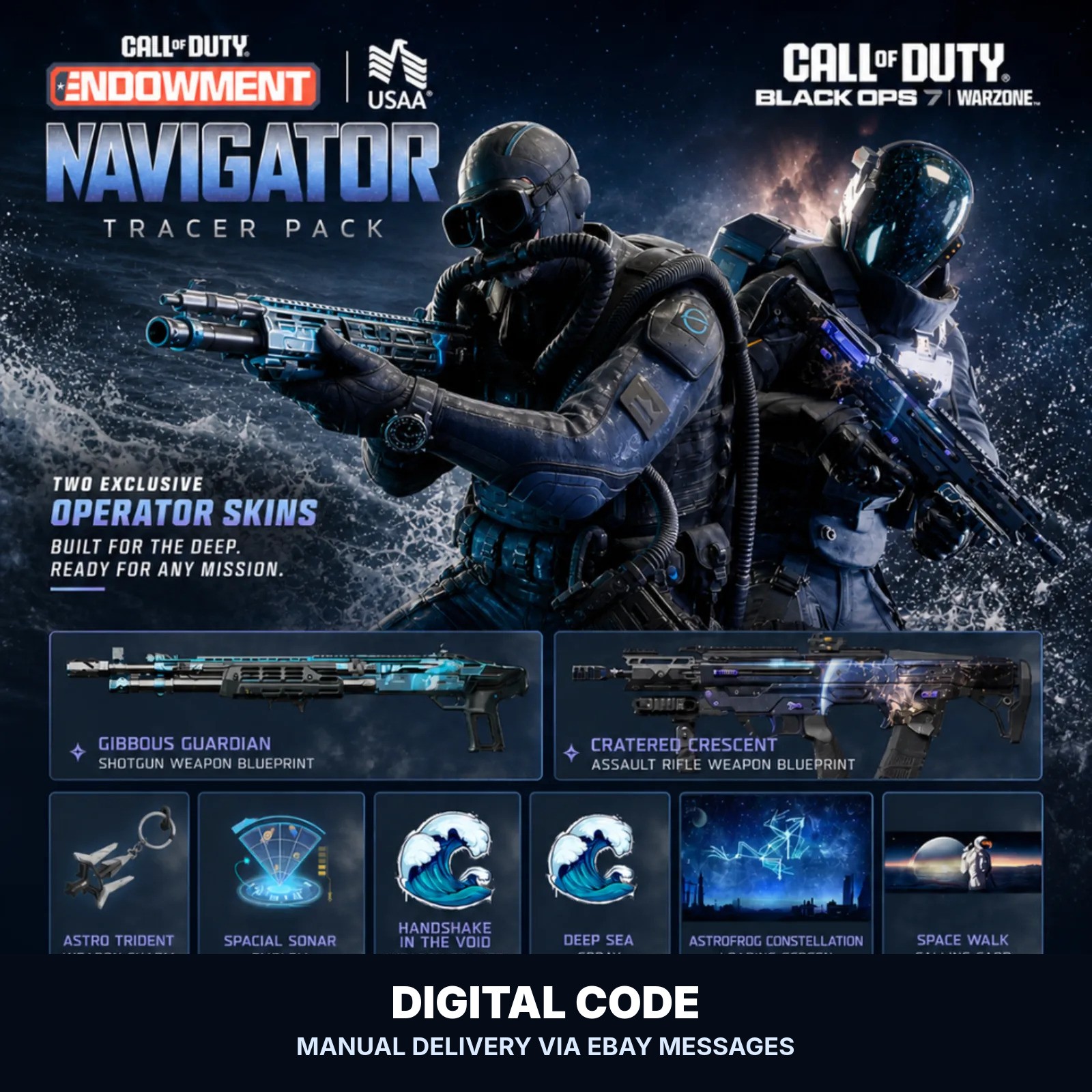 Navigator Tracer Pack BO7 Digital Code | PS/Xbox/Steam/BNET