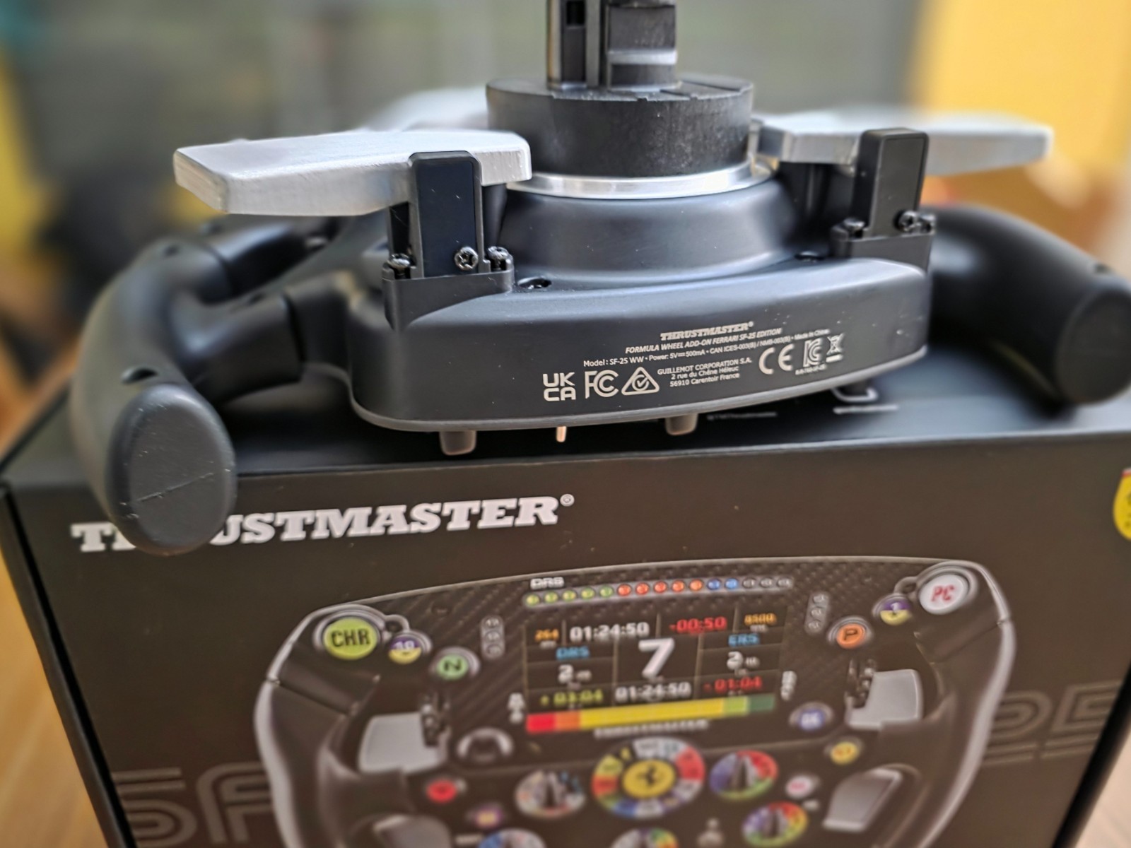 Thrustmaster SF-25 Formula Wheel Add-On Ferrari ( Gently Used)