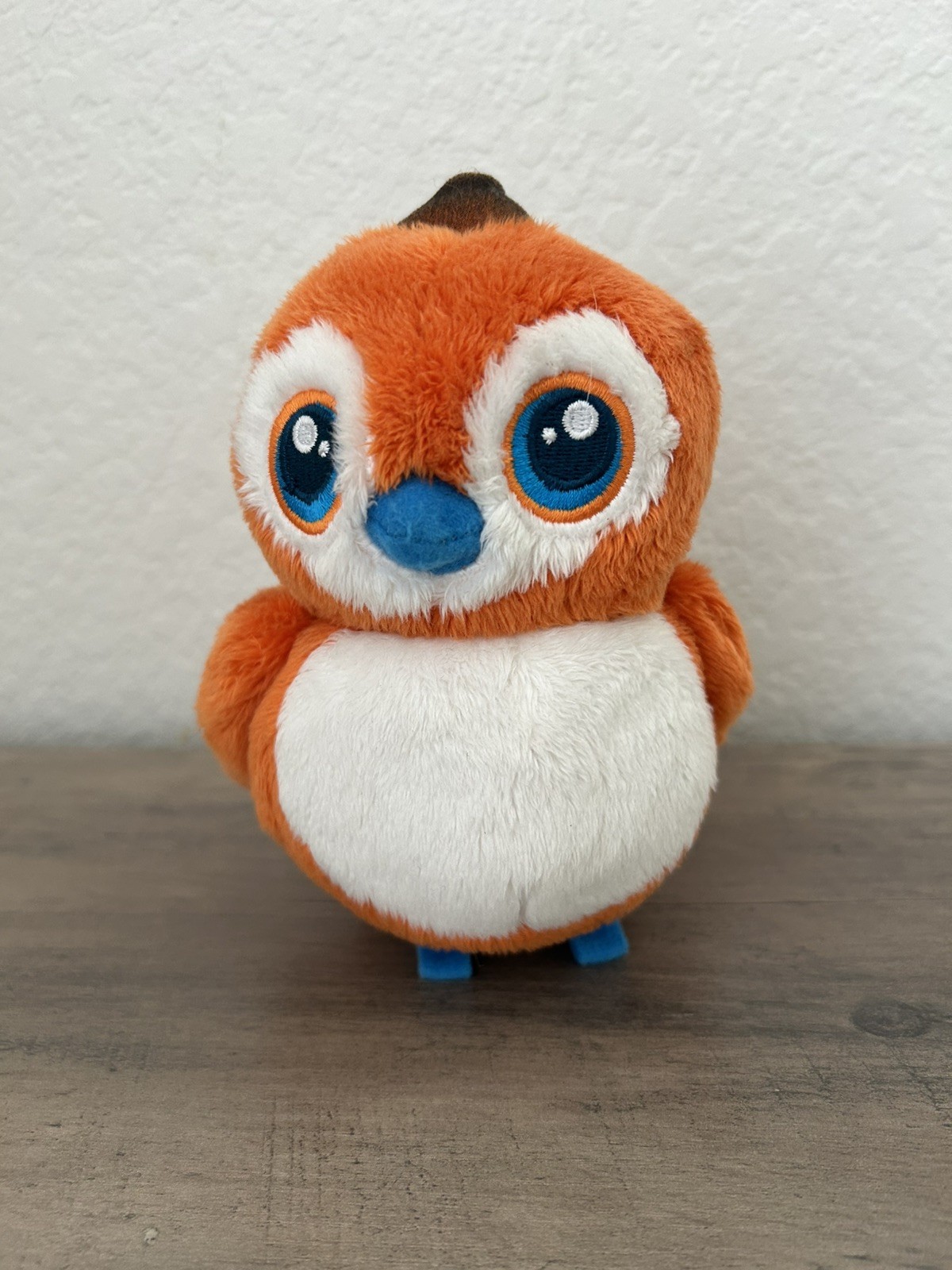 World of Warcraft Plush Pepe Orange Bird W/ Feet Clips Blizzard Entertainment