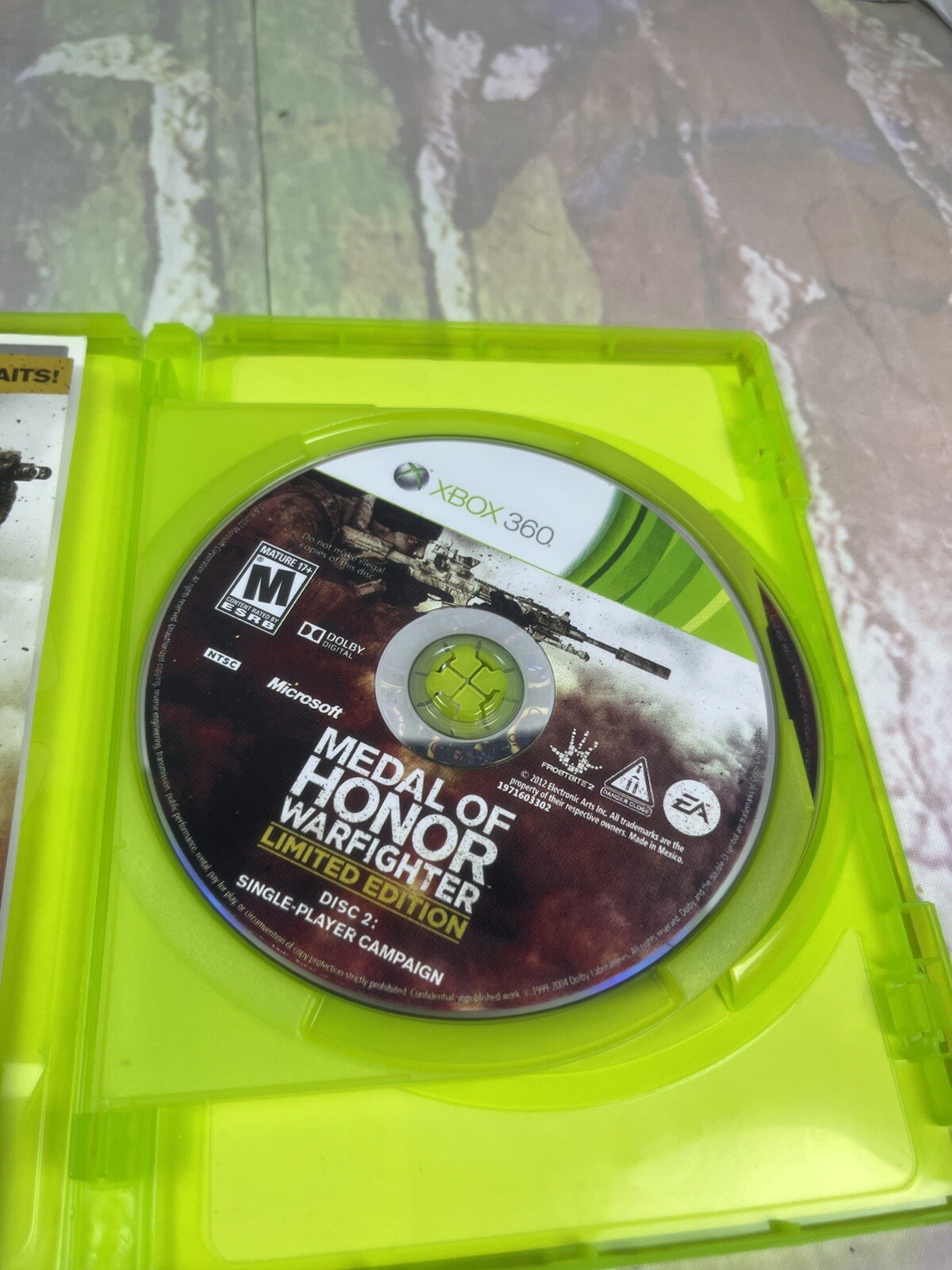 Medal of Honor: Warfighter — Limited Edition (Microsoft Xbox 360, 2012) Tested