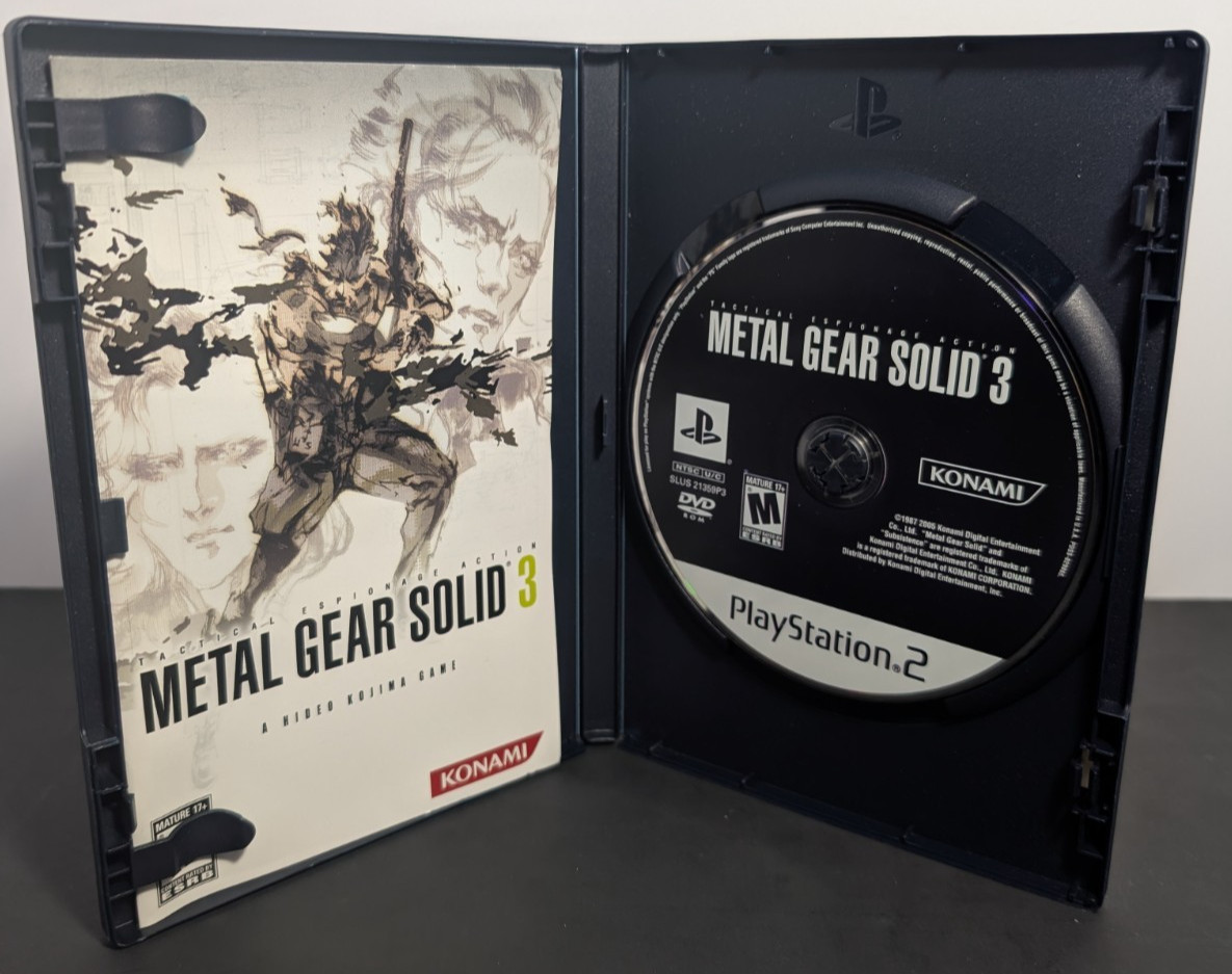 Metal Gear Solid: The Essential Collection – CIB – No Sleeve – PlayStation 2