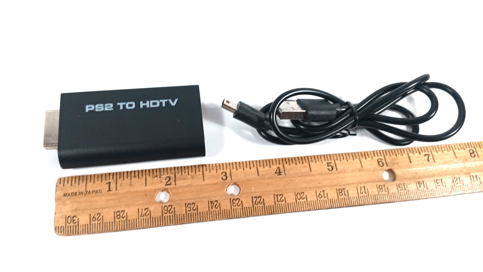 Ps2 To HDMI connection with 6 foot High Speed HDMI Cable New Open Box