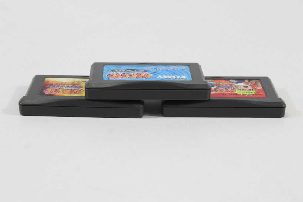 Lot of 3 Naruto Ninja Council 1+2 Nintendo Gameboy Advance GBA JP OEM Japan
